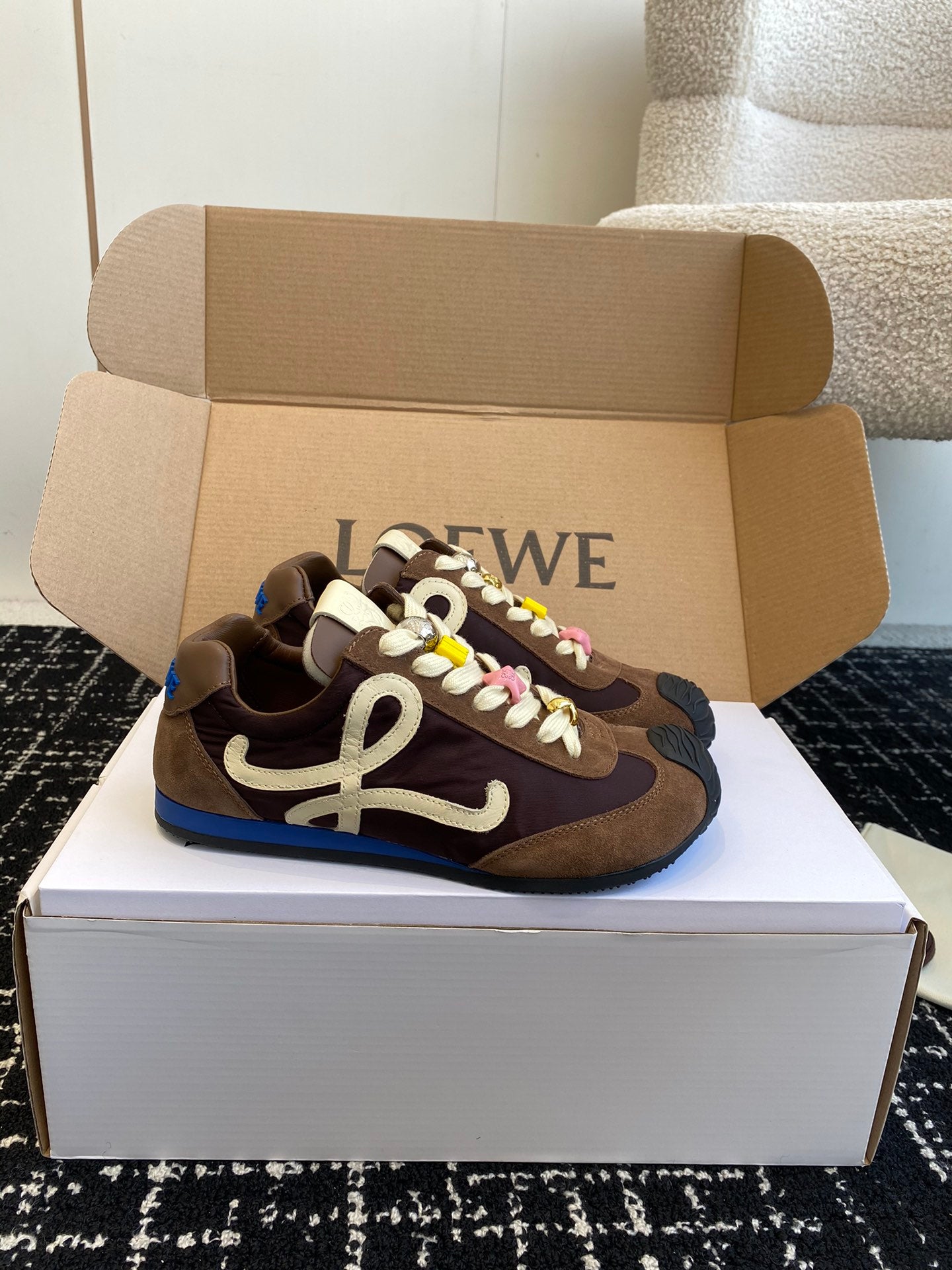 Loewe-Shoes Balletrunner ballet sneakers