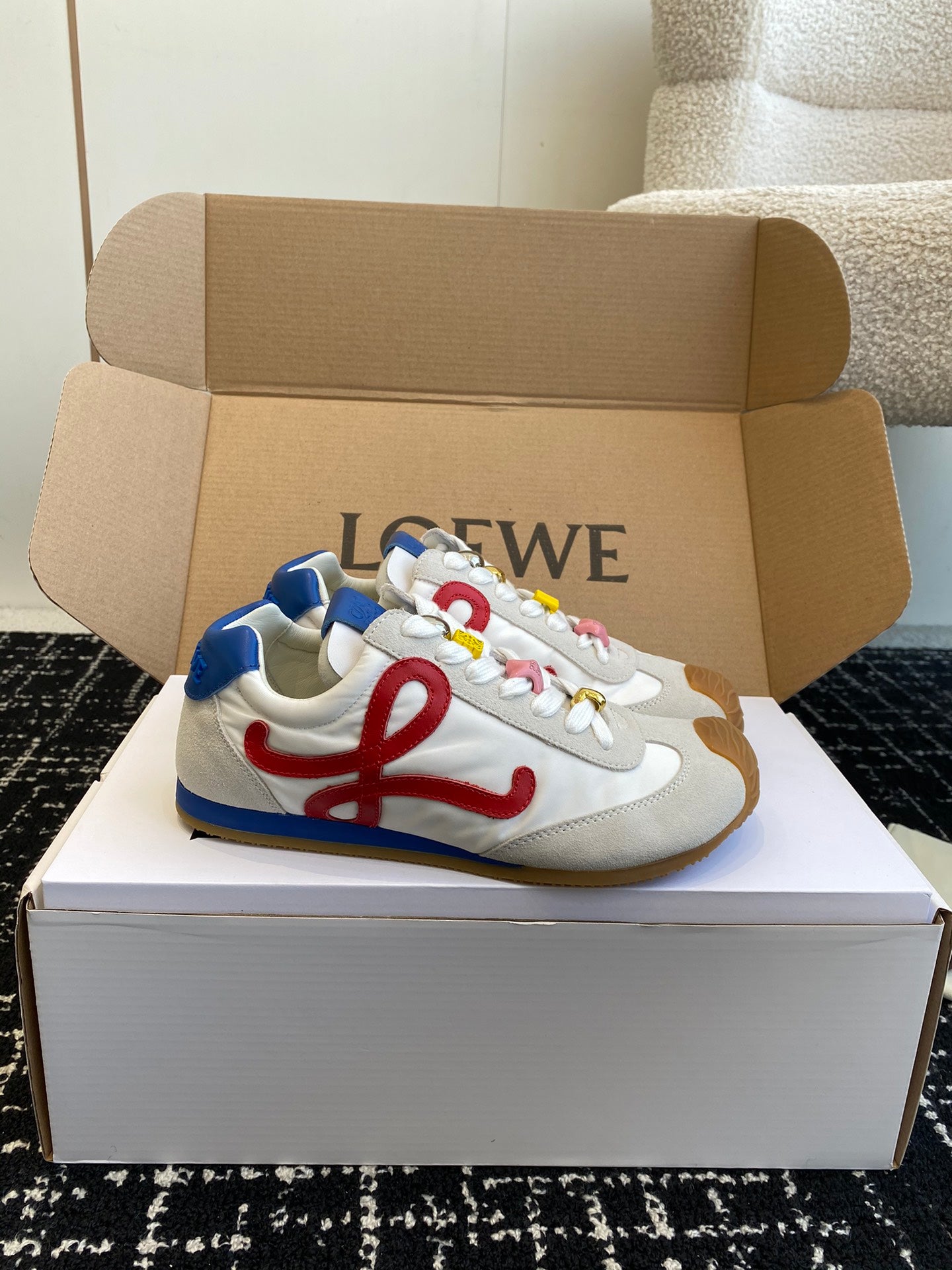 Loewe-Shoes Balletrunner ballet sneakers
