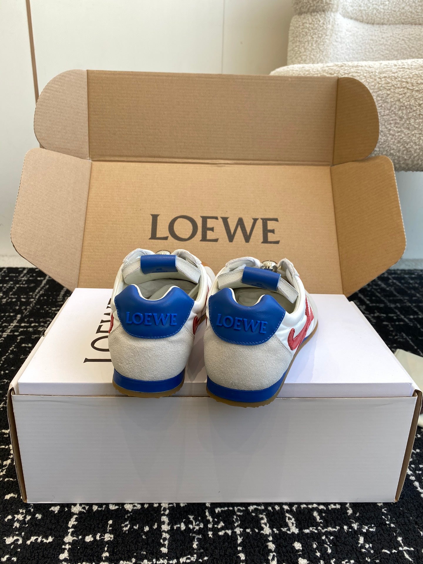 Loewe-Shoes Balletrunner ballet sneakers