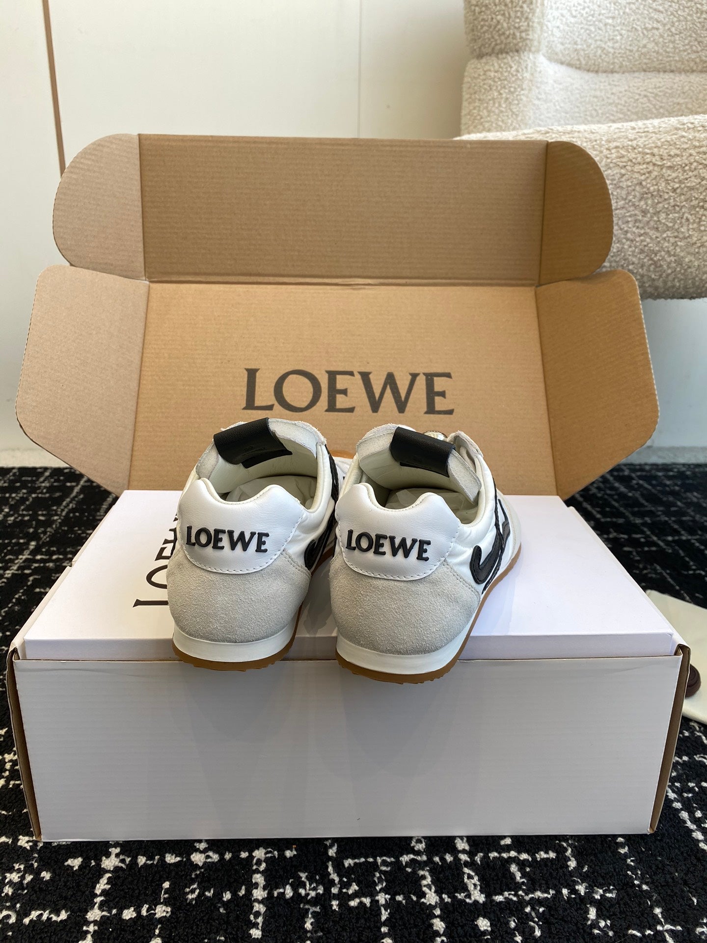 Loewe-Shoes Balletrunner ballet sneakers