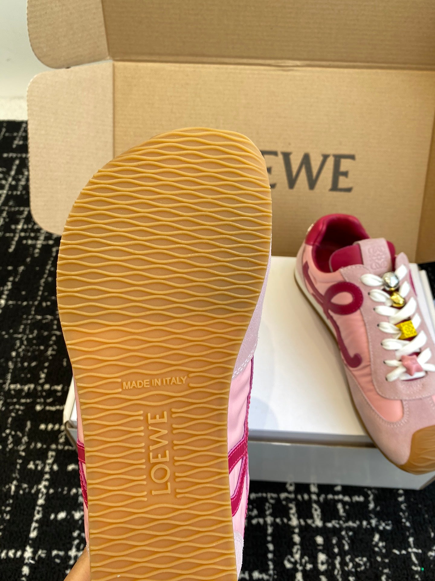 Loewe-Shoes Balletrunner ballet sneakers