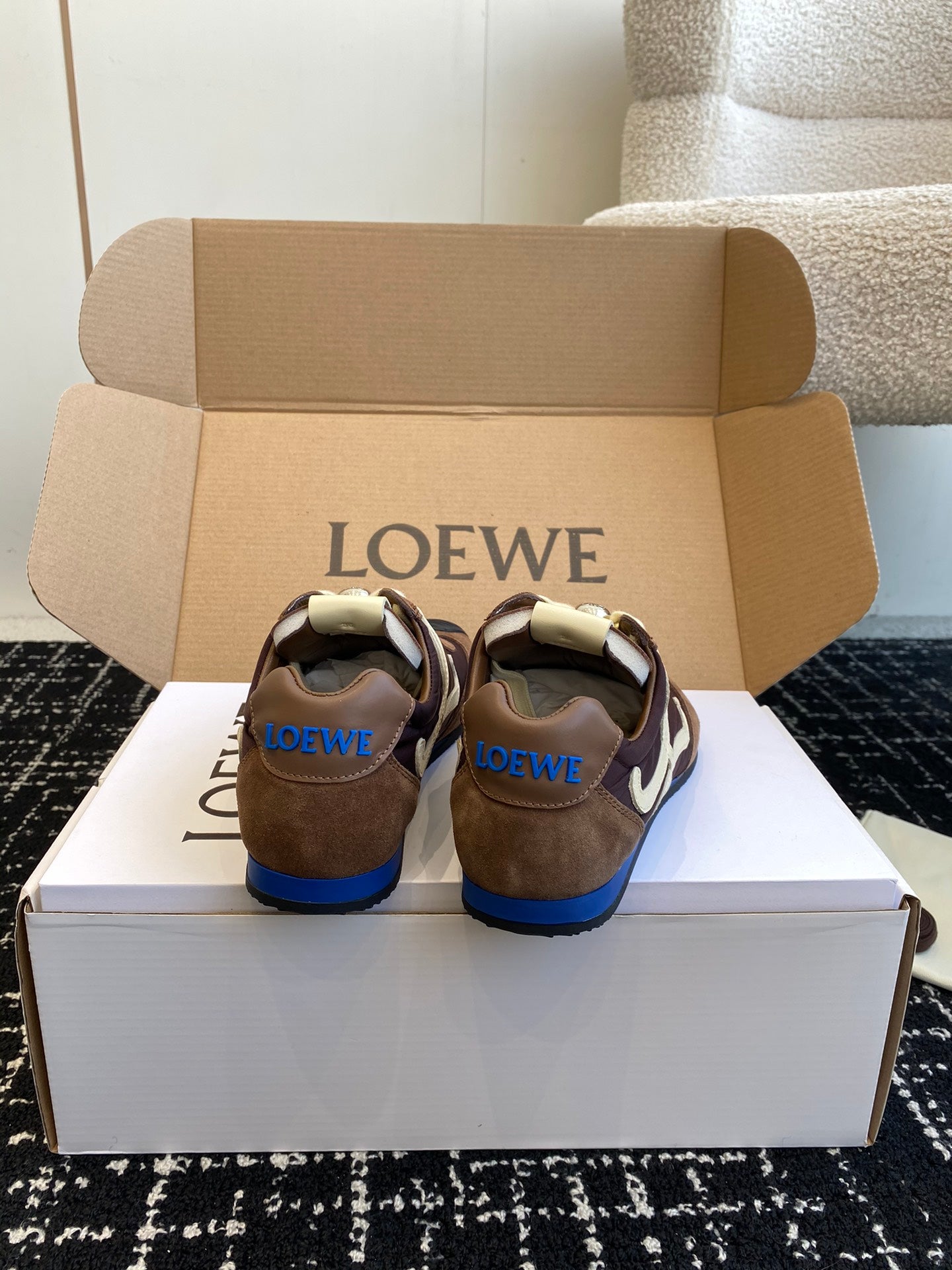 Loewe-Shoes Balletrunner ballet sneakers
