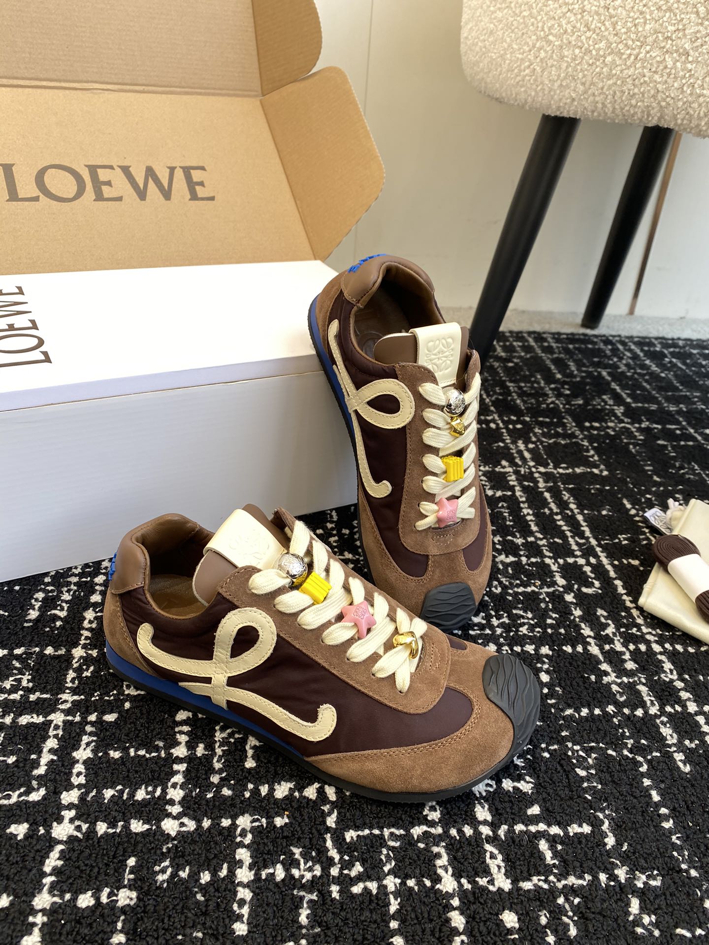 Loewe-Shoes Balletrunner ballet sneakers