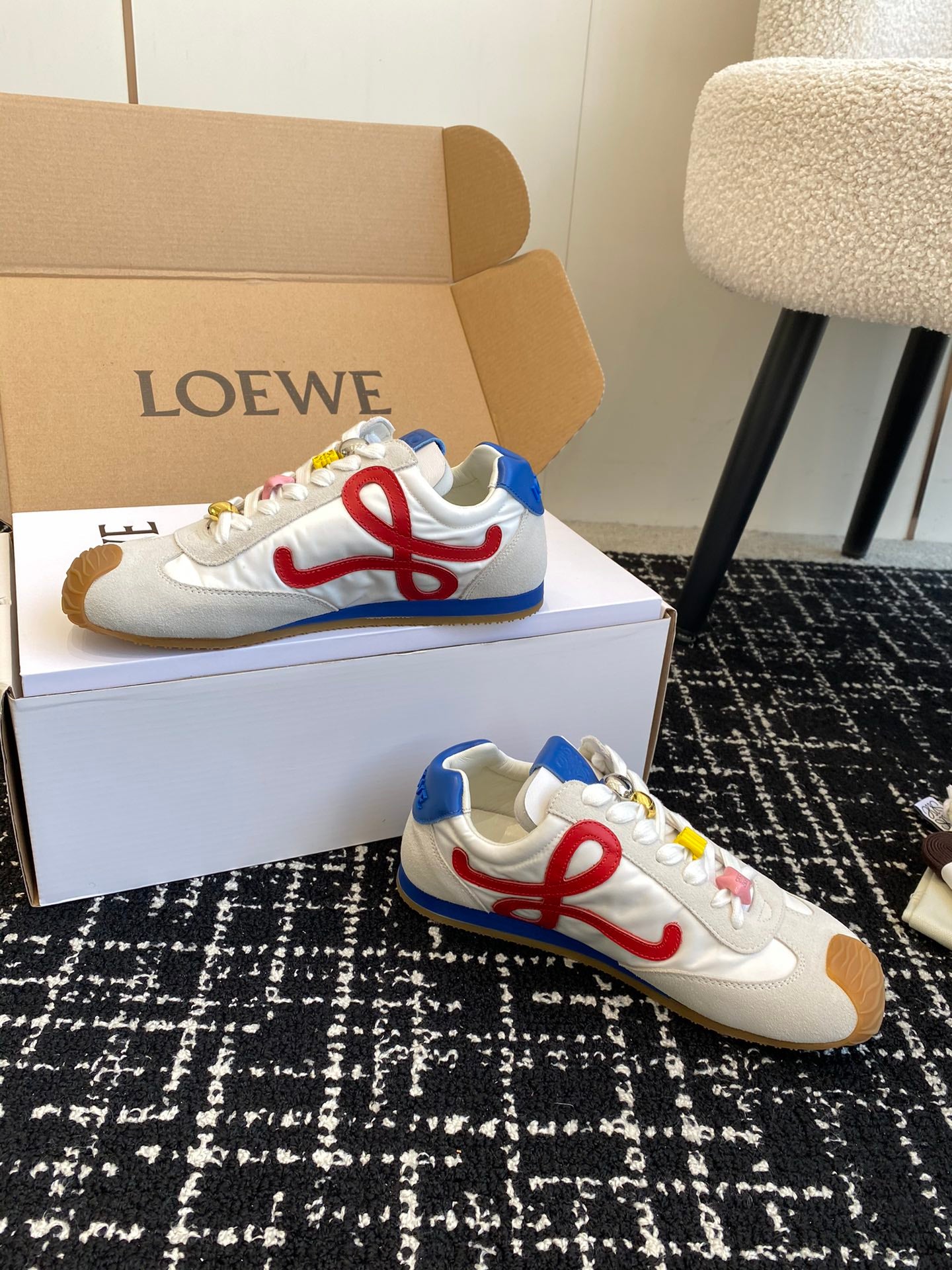 Loewe-Shoes Balletrunner ballet sneakers
