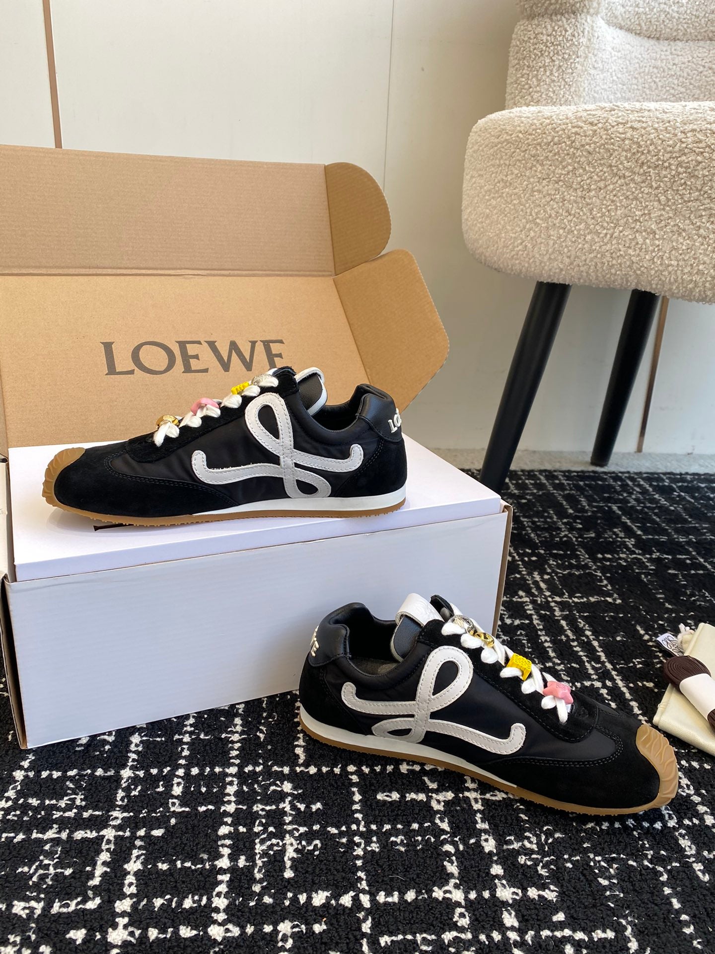 Loewe-Shoes Balletrunner ballet sneakers