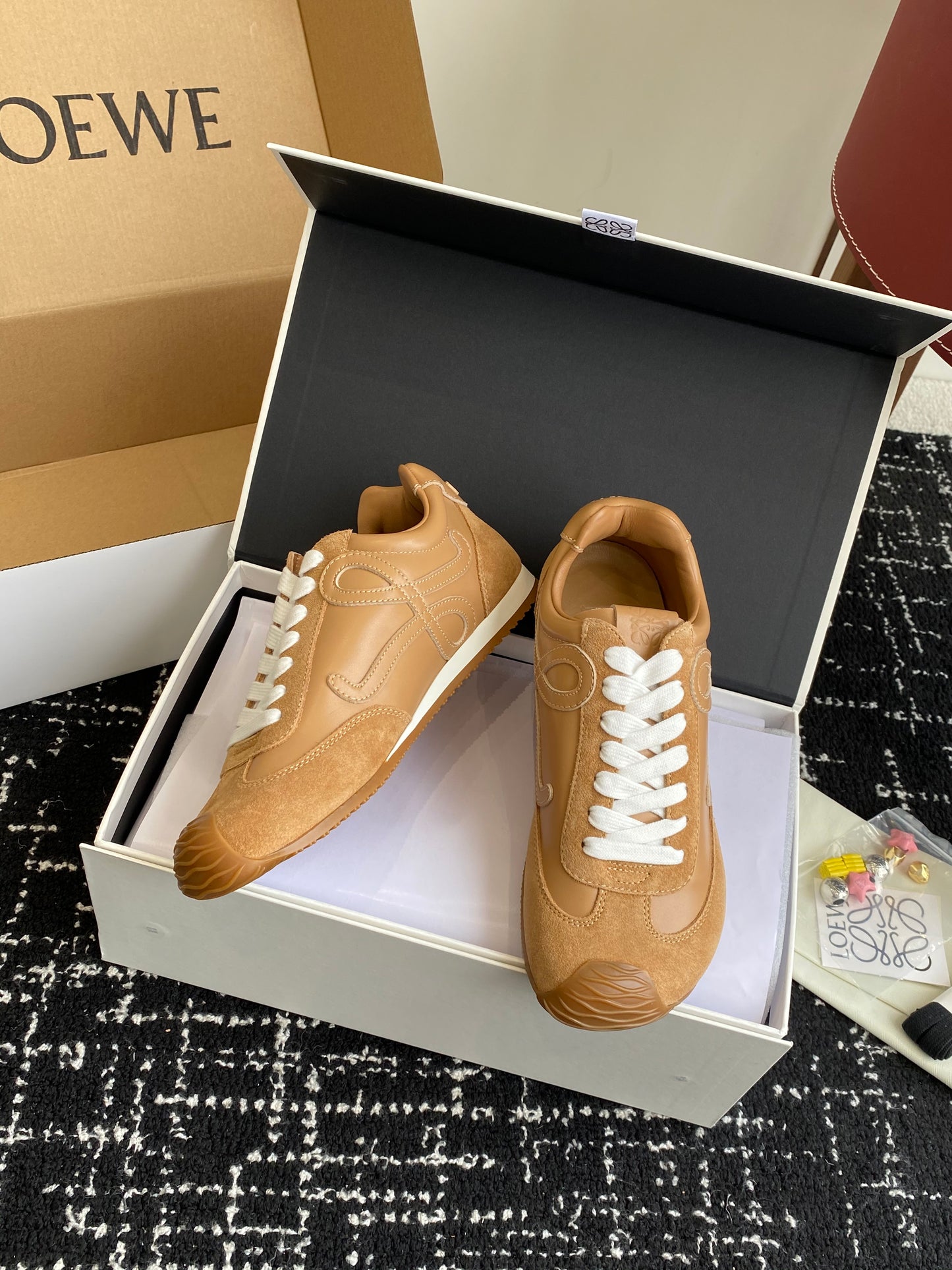 Loewe-Shoes Balletrunner ballet sneakers