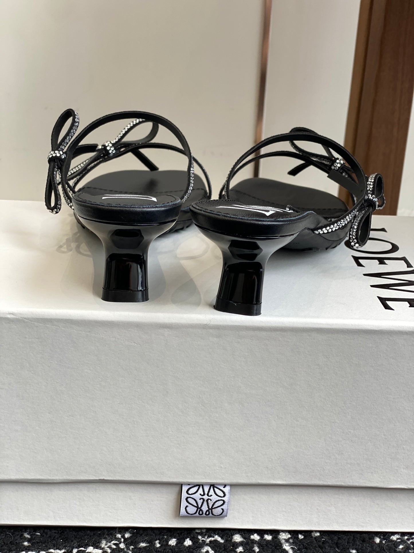 Loewe-slippers Summer limited edition ice silk mesh slippers