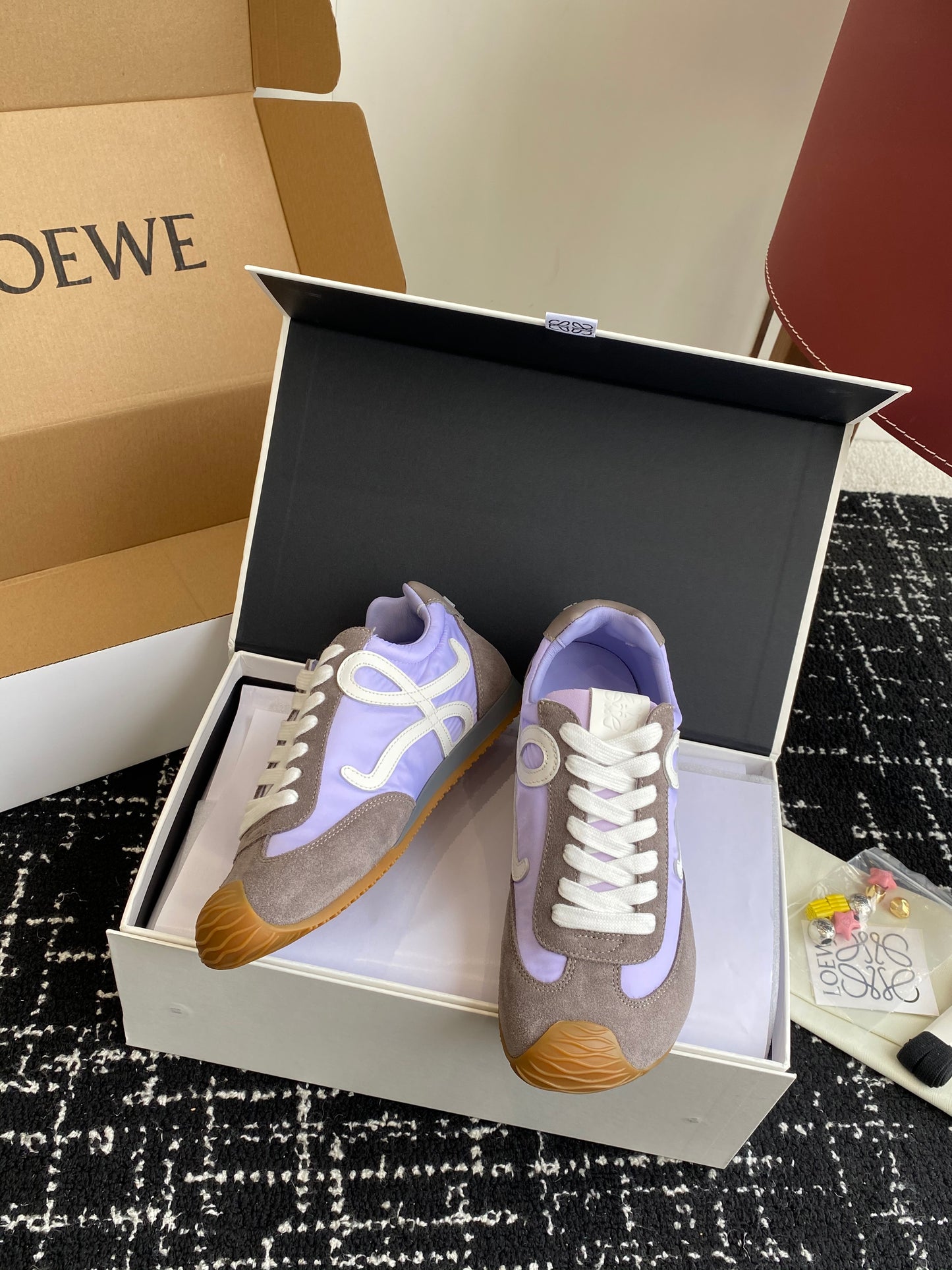 Loewe-Shoes Balletrunner ballet sneakers