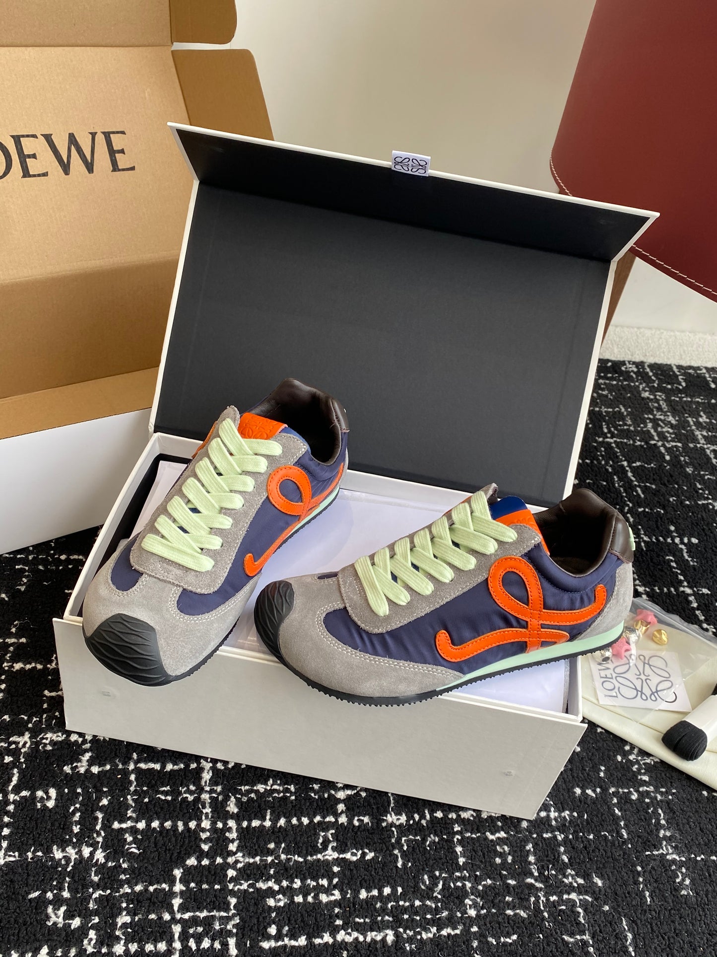 Loewe-Shoes Balletrunner ballet sneakers