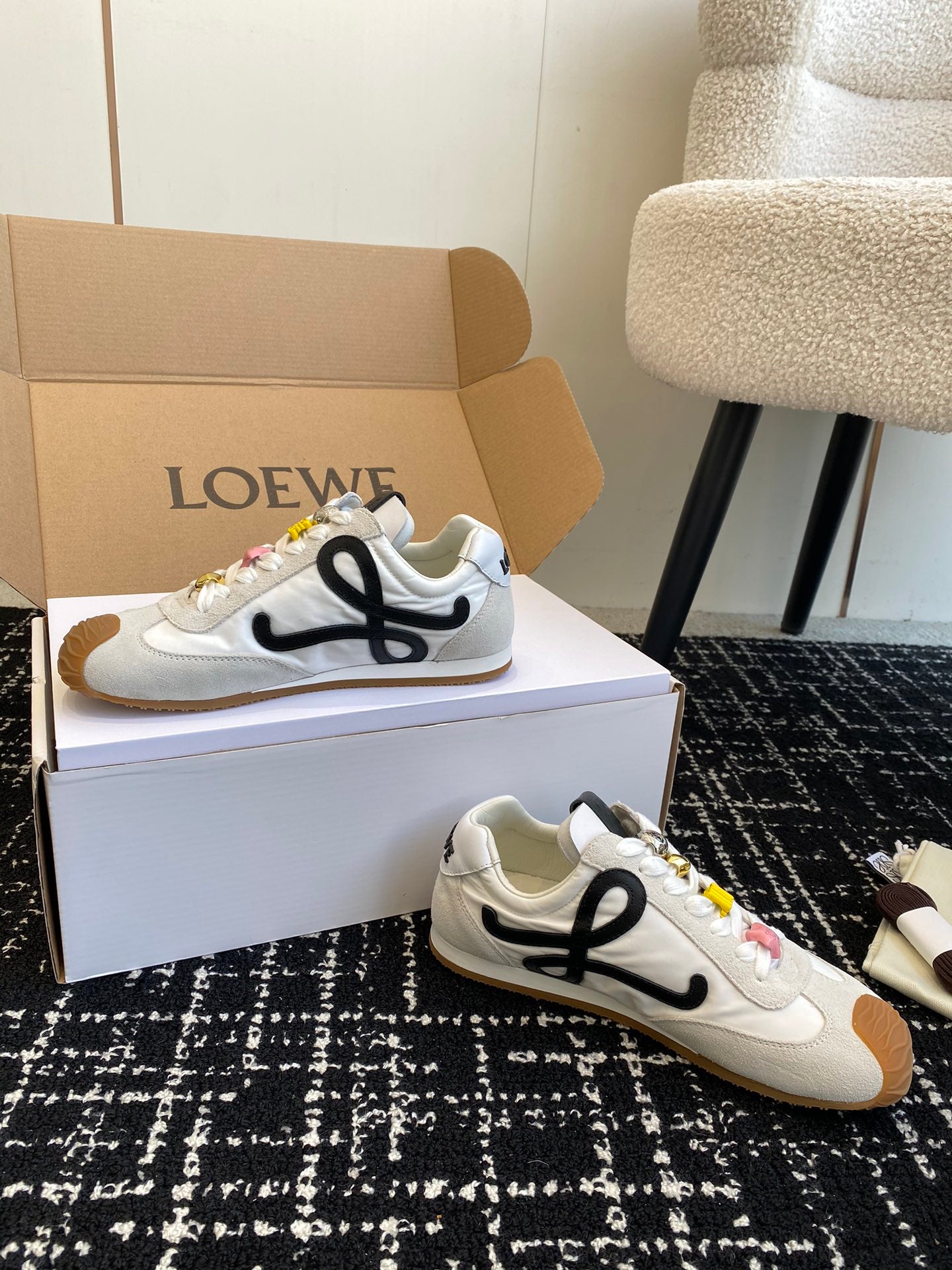 Loewe-Shoes Balletrunner ballet sneakers