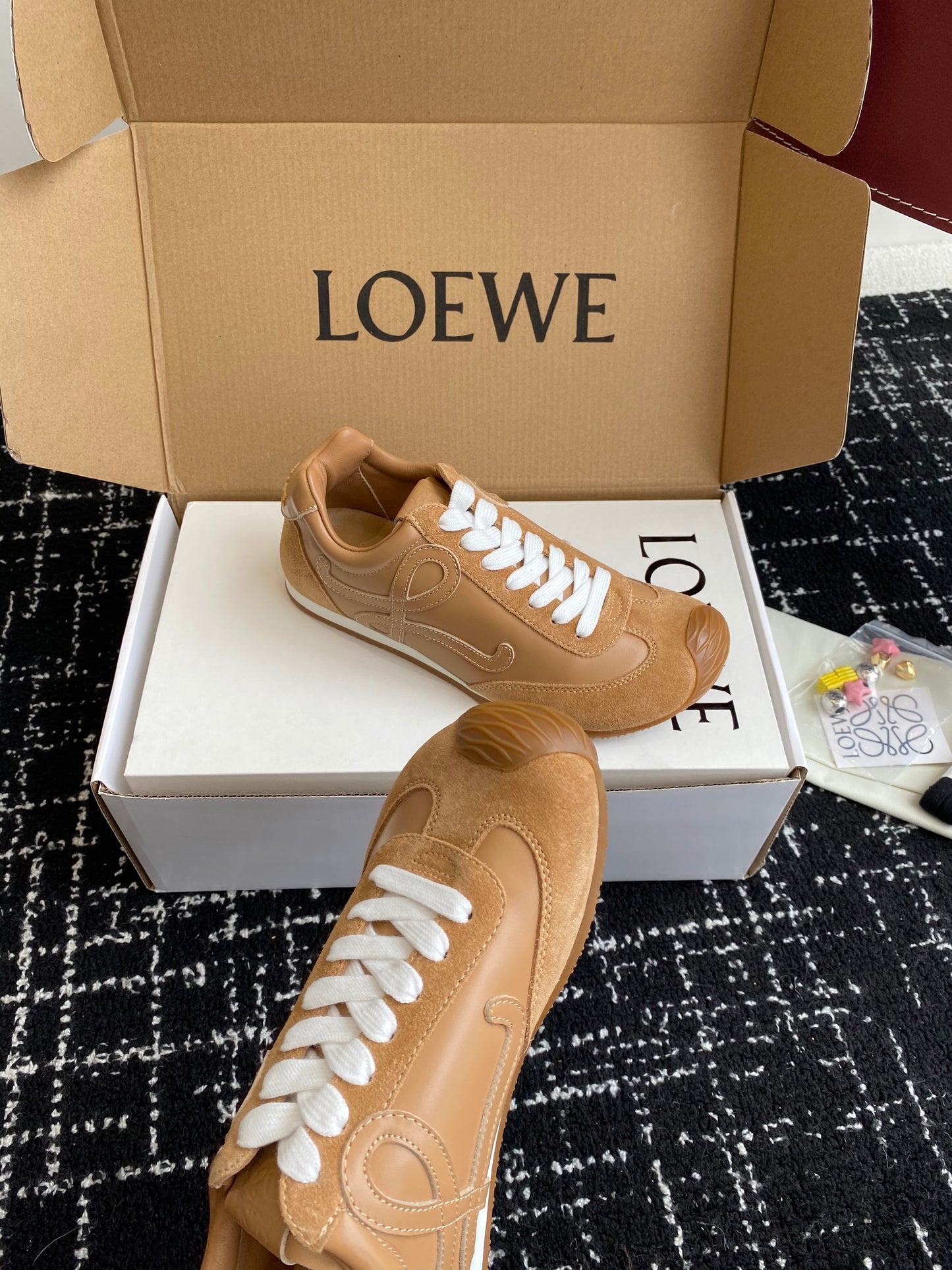 Loewe-Shoes Balletrunner ballet sneakers