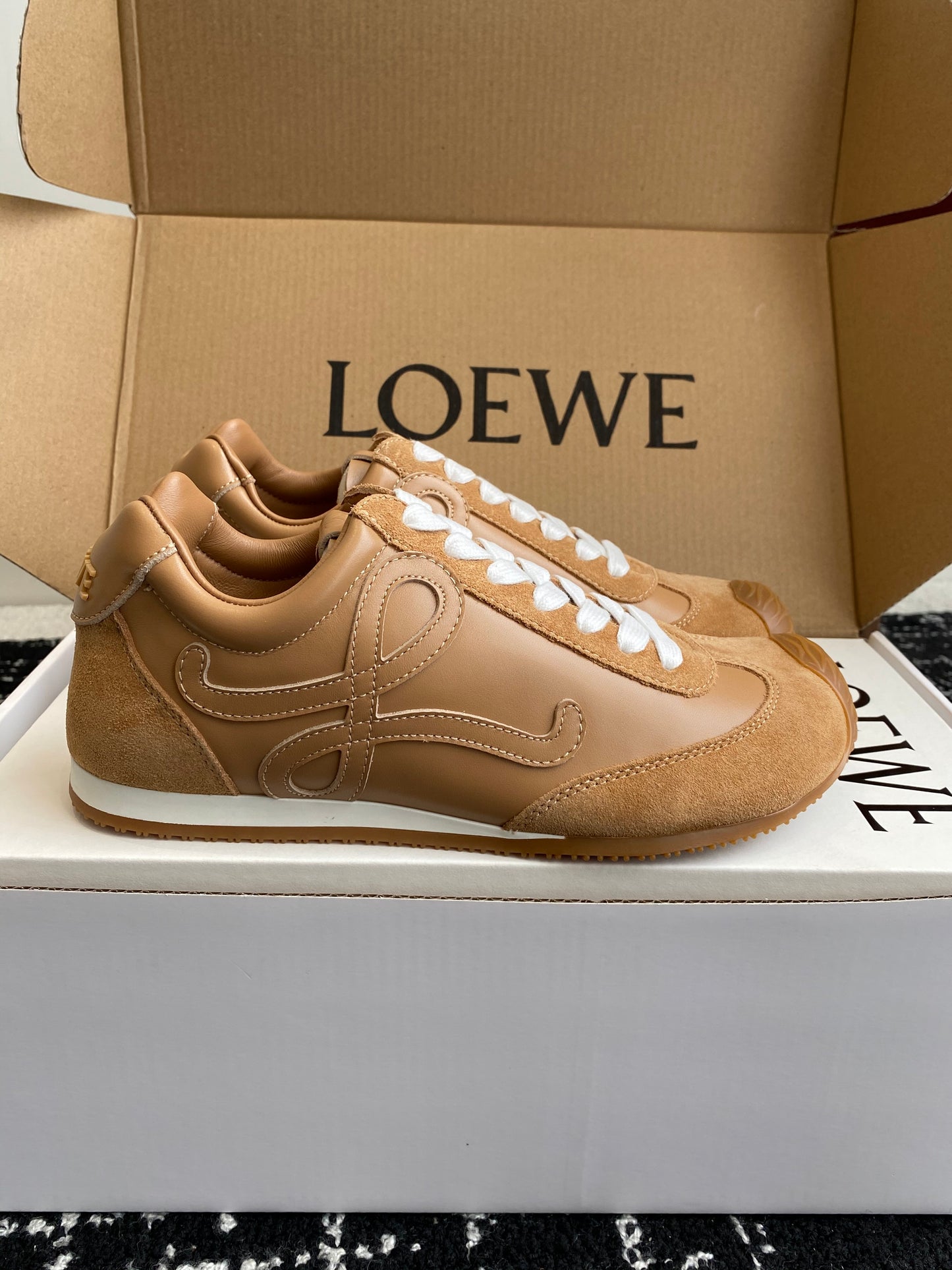 Loewe-Shoes Balletrunner ballet sneakers
