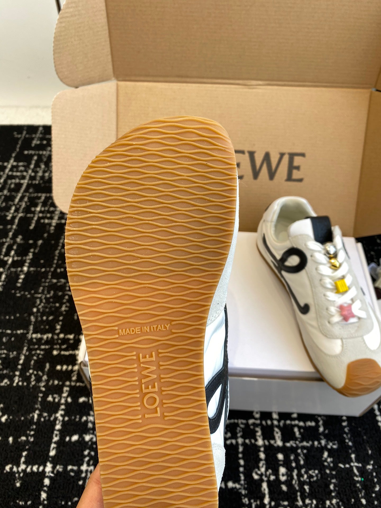 Loewe-Shoes Balletrunner ballet sneakers