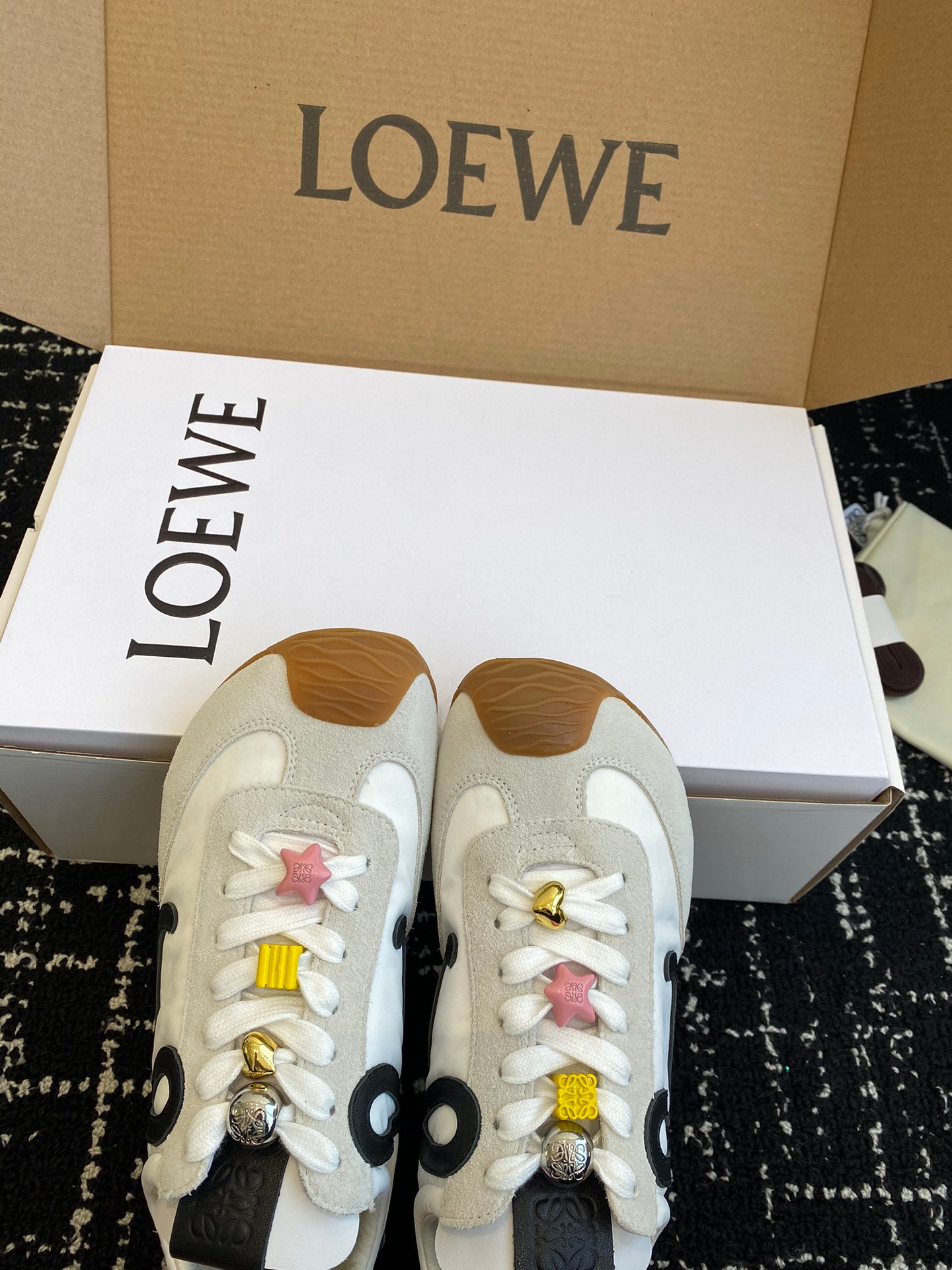 Loewe-Shoes Balletrunner ballet sneakers