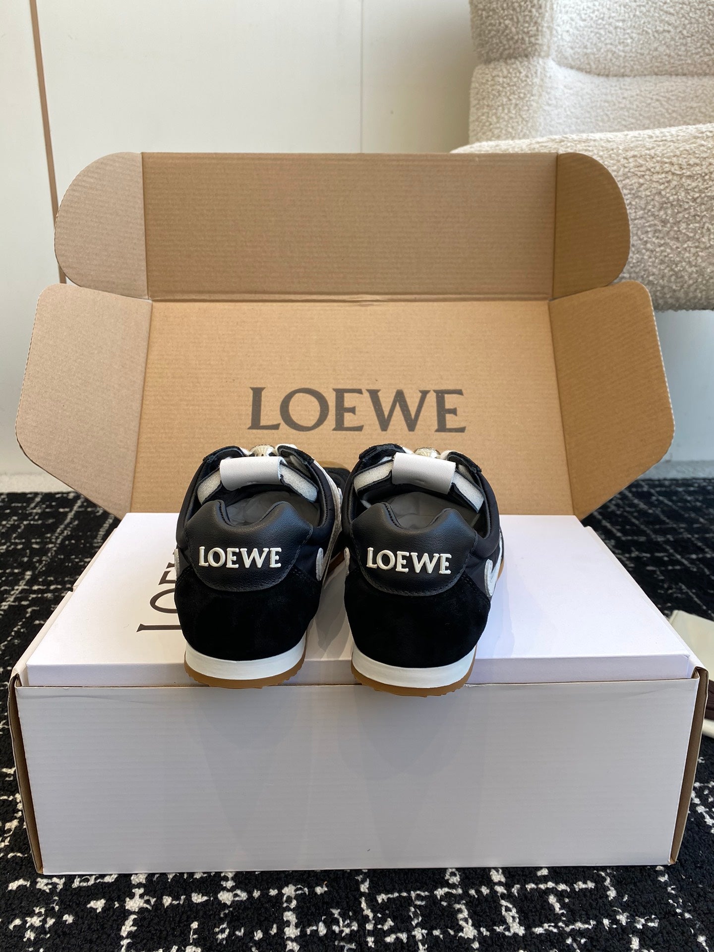 Loewe-Shoes Balletrunner ballet sneakers