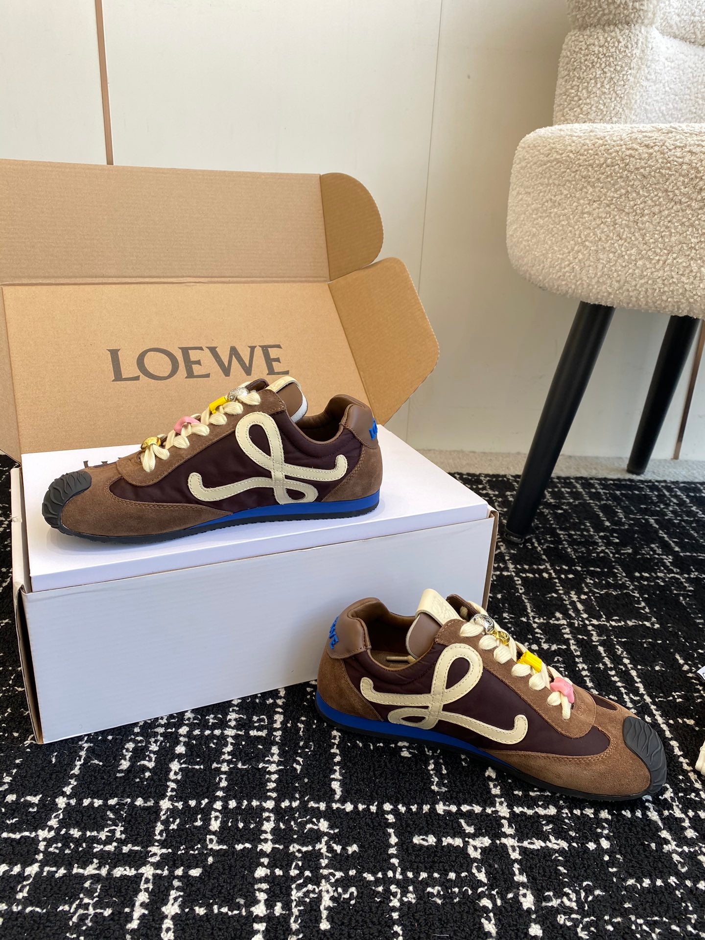 Loewe-Shoes Balletrunner ballet sneakers