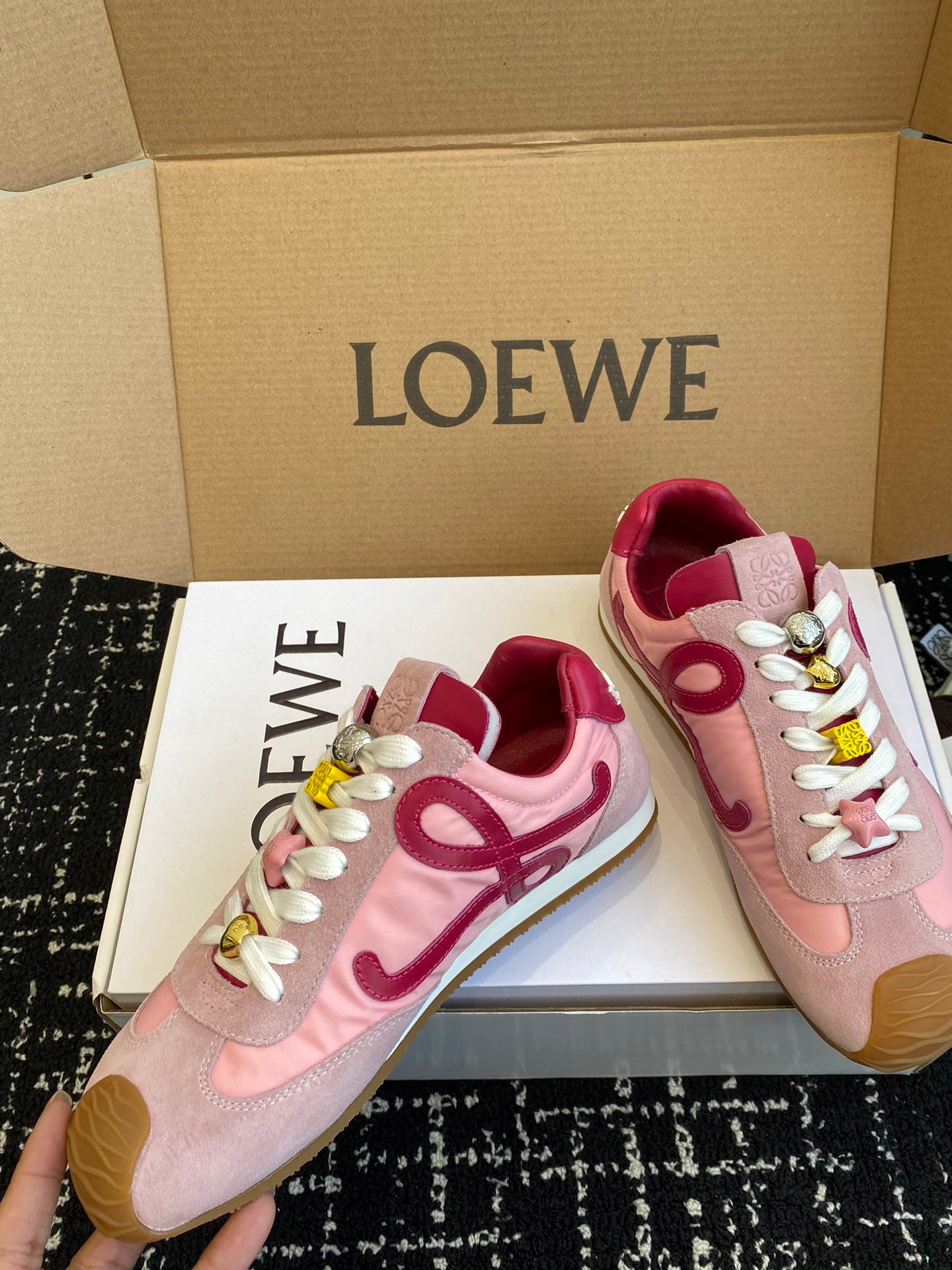 Loewe-Shoes Balletrunner ballet sneakers