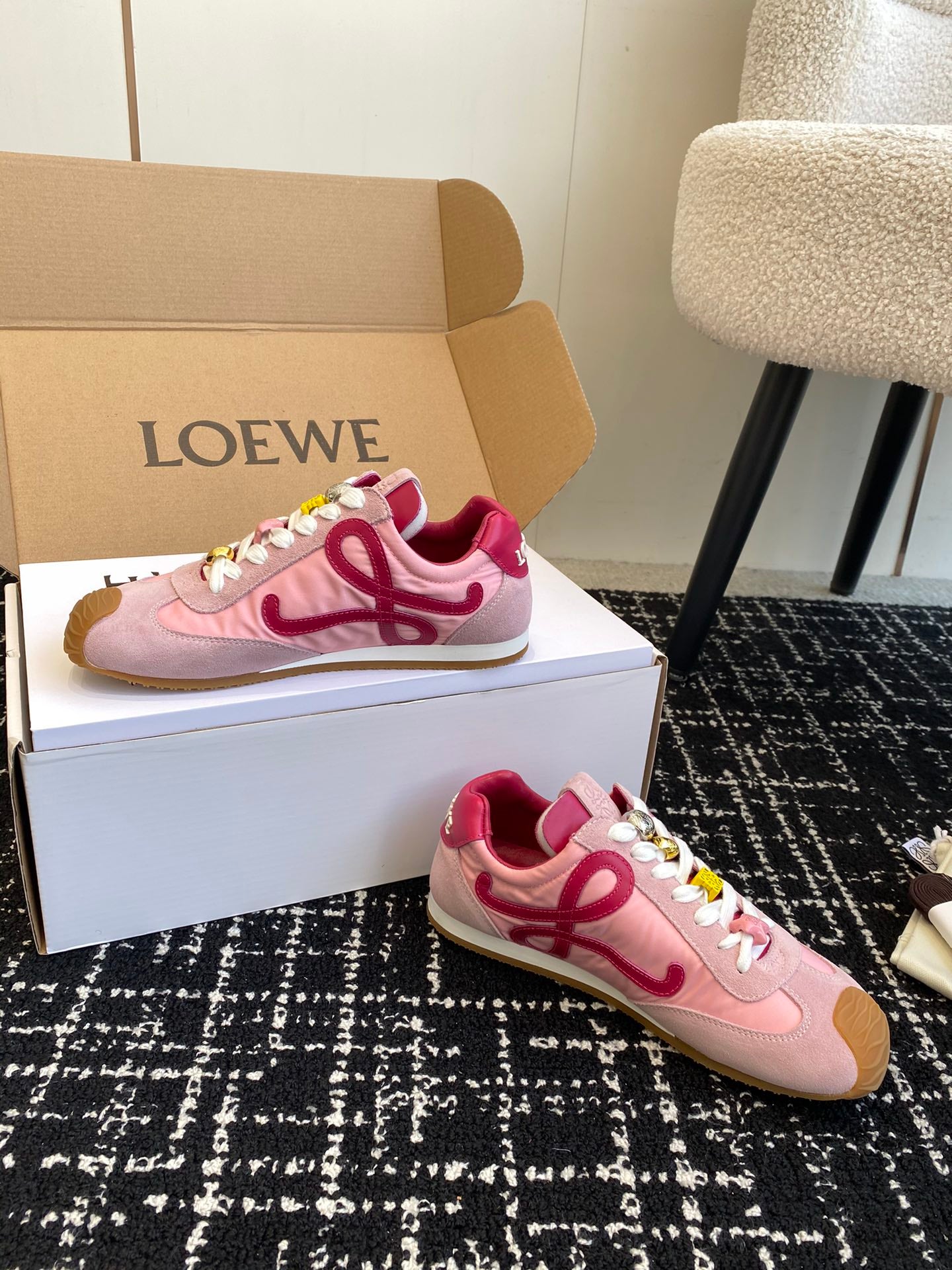 Loewe-Shoes Balletrunner ballet sneakers