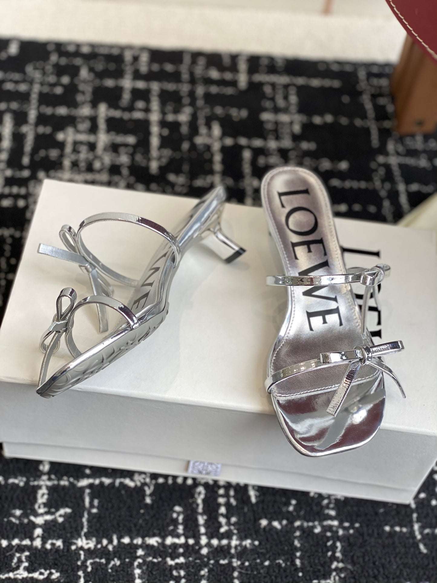 Loewe-slippers Summer limited edition ice silk mesh slippers