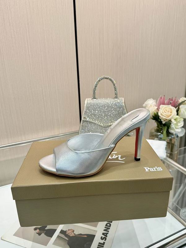 Women's CL-High Heels Elegant Fashionable Silver