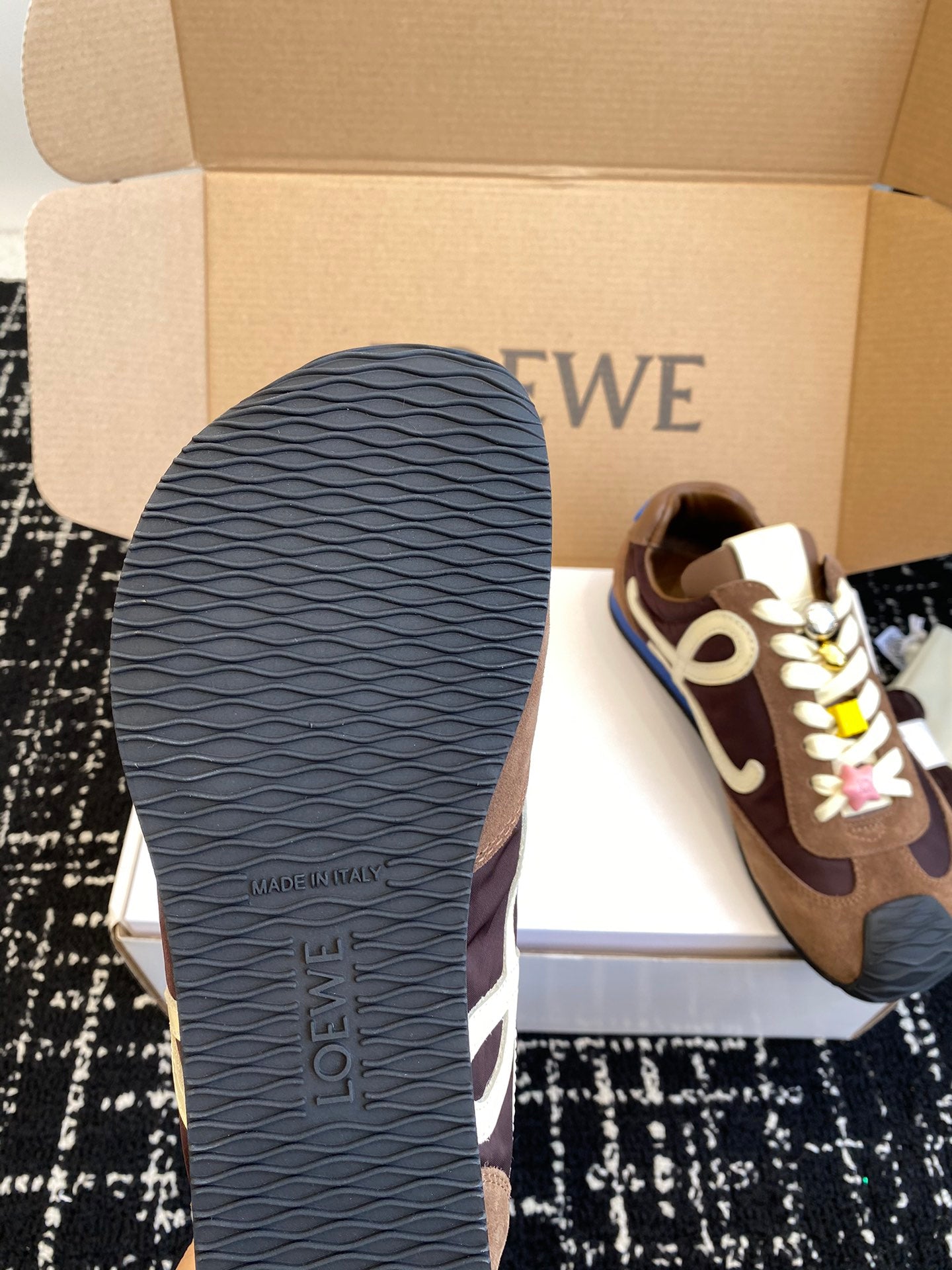 Loewe-Shoes Balletrunner ballet sneakers