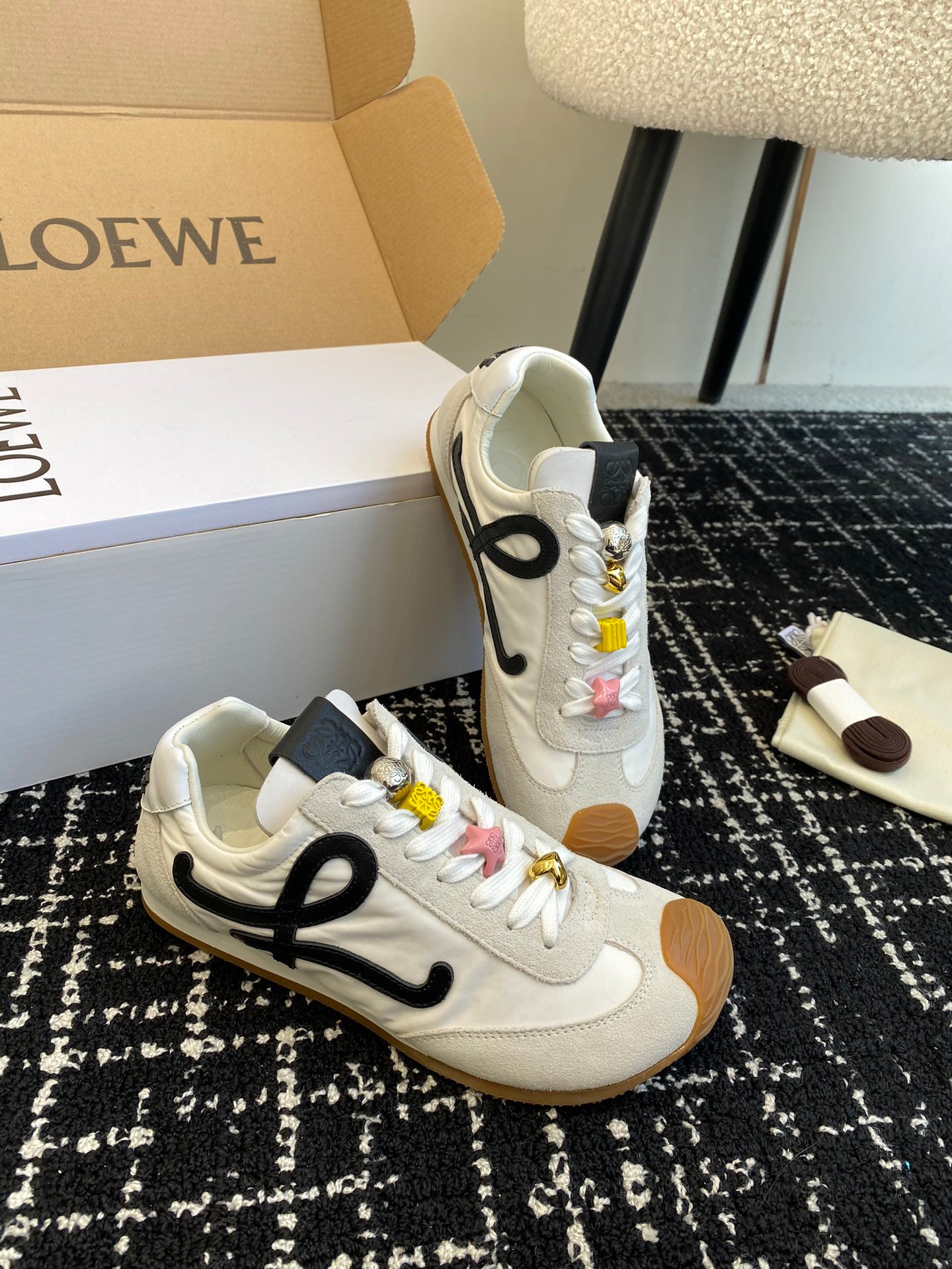 Loewe-Shoes Balletrunner ballet sneakers