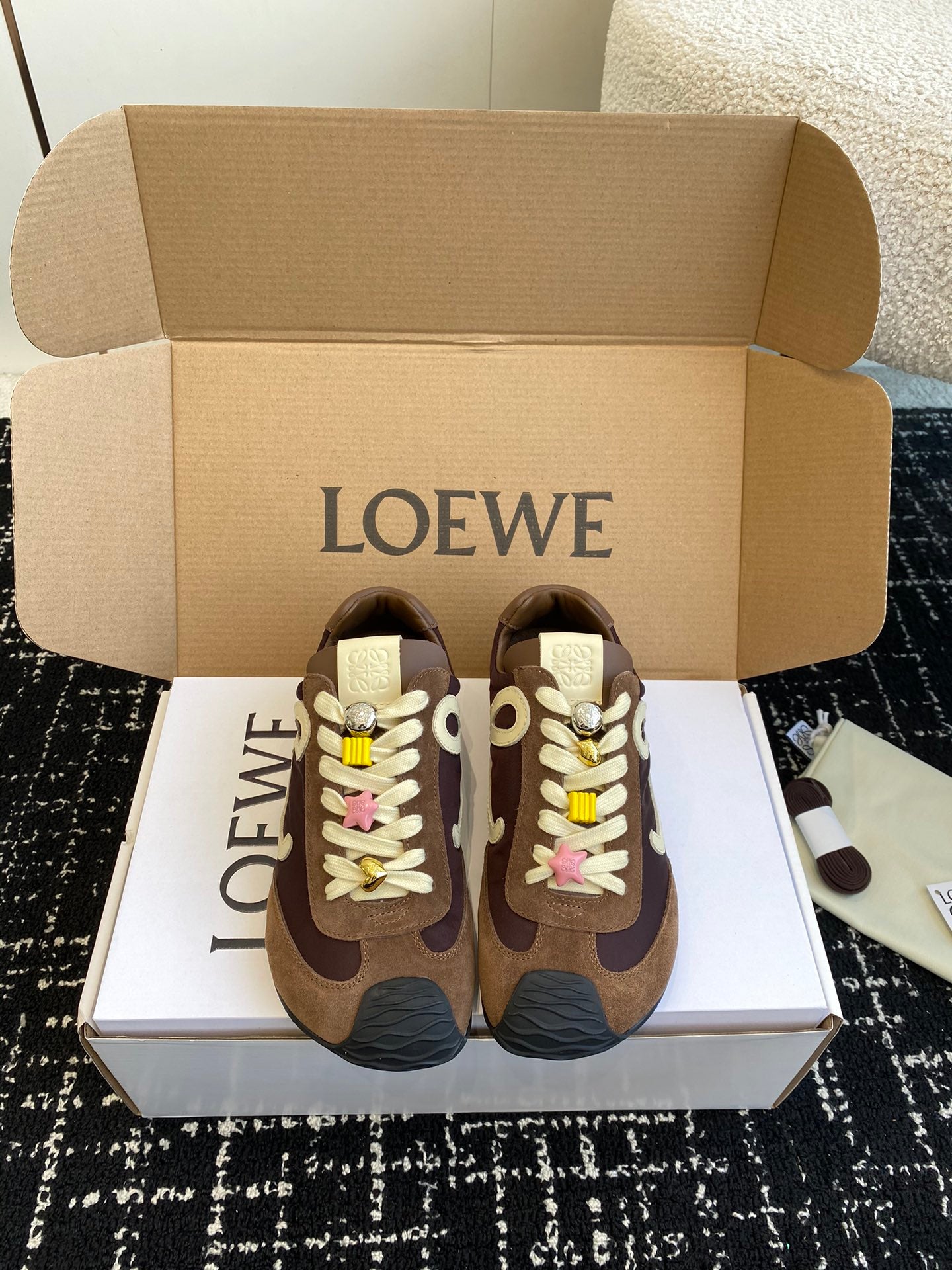 Loewe-Shoes Balletrunner ballet sneakers
