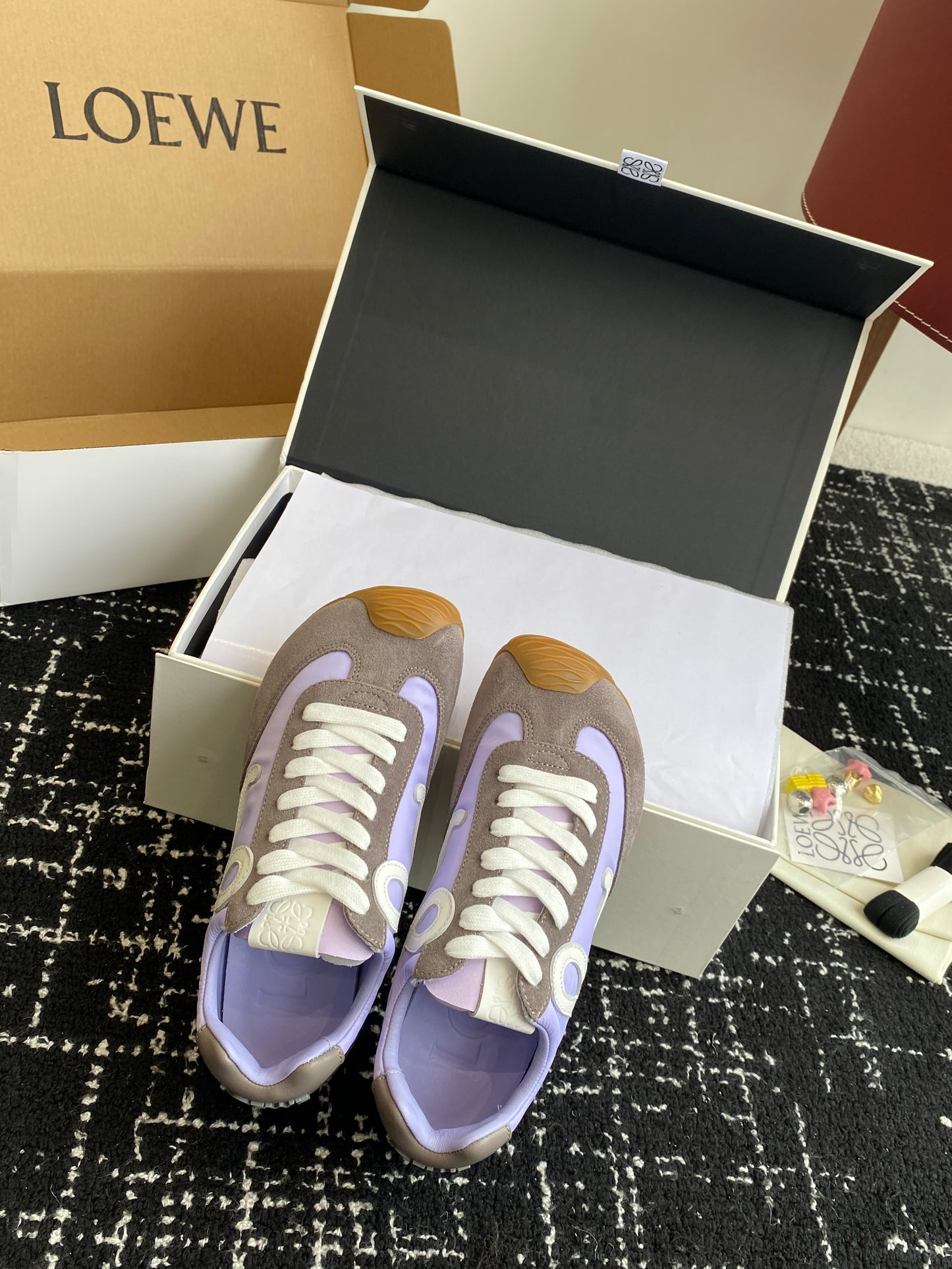 Loewe-Shoes Balletrunner ballet sneakers