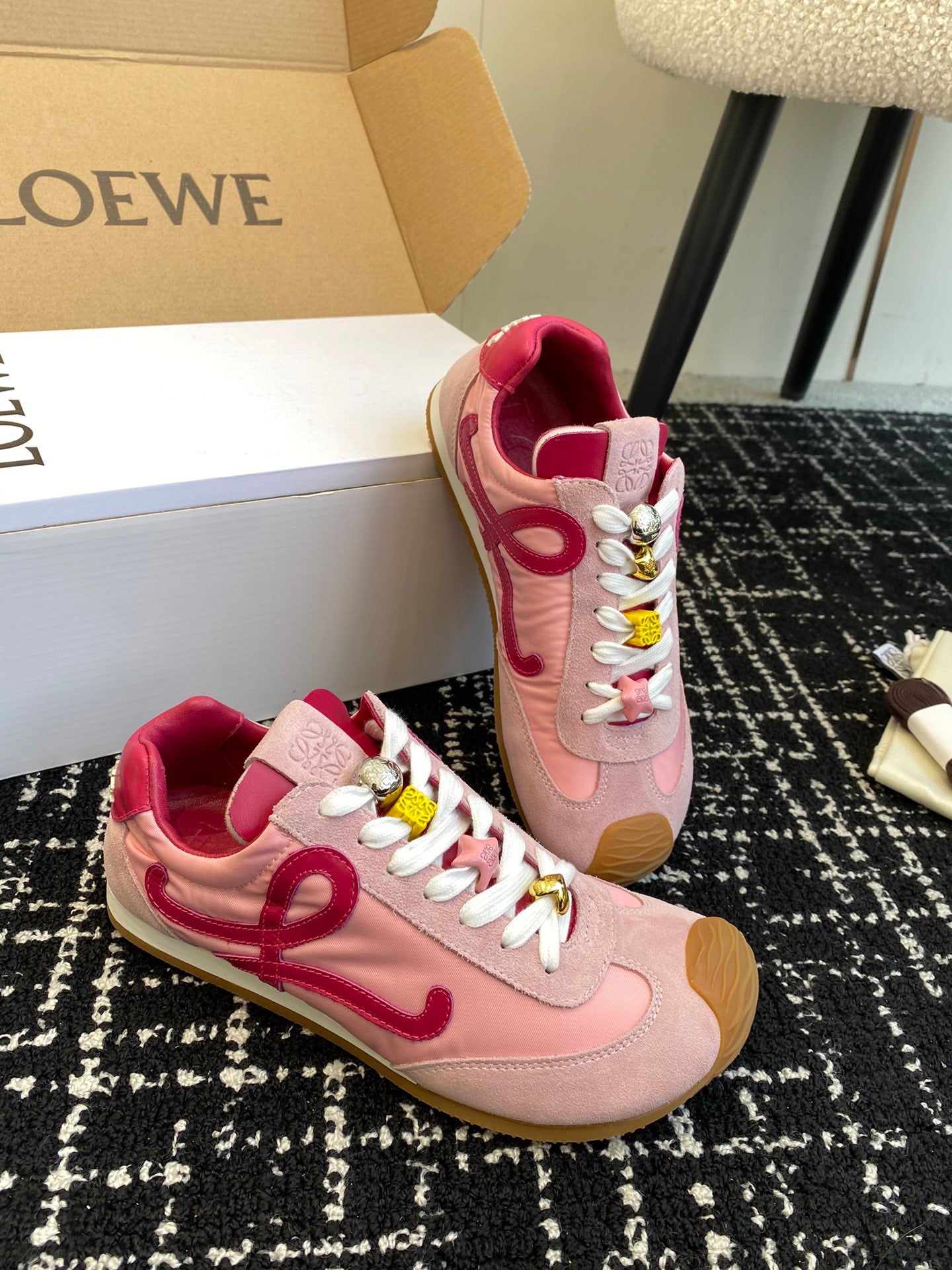 Loewe-Shoes Balletrunner ballet sneakers