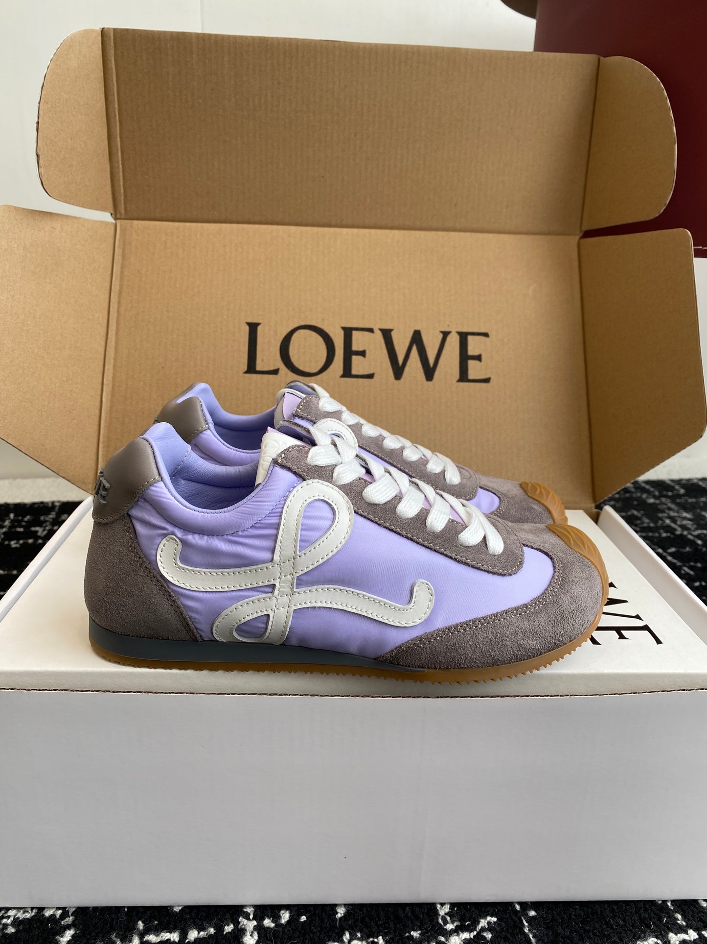 Loewe-Shoes Balletrunner ballet sneakers