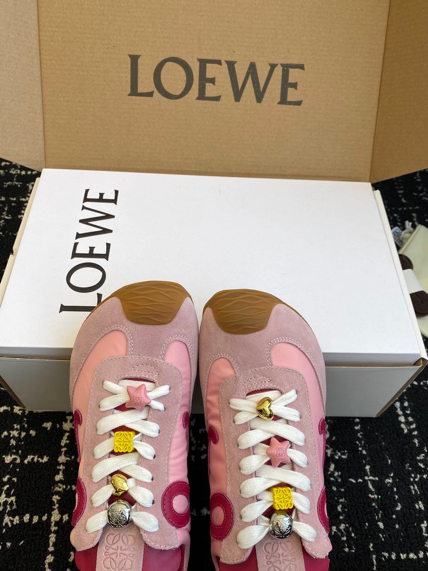 Loewe-Shoes Balletrunner ballet sneakers
