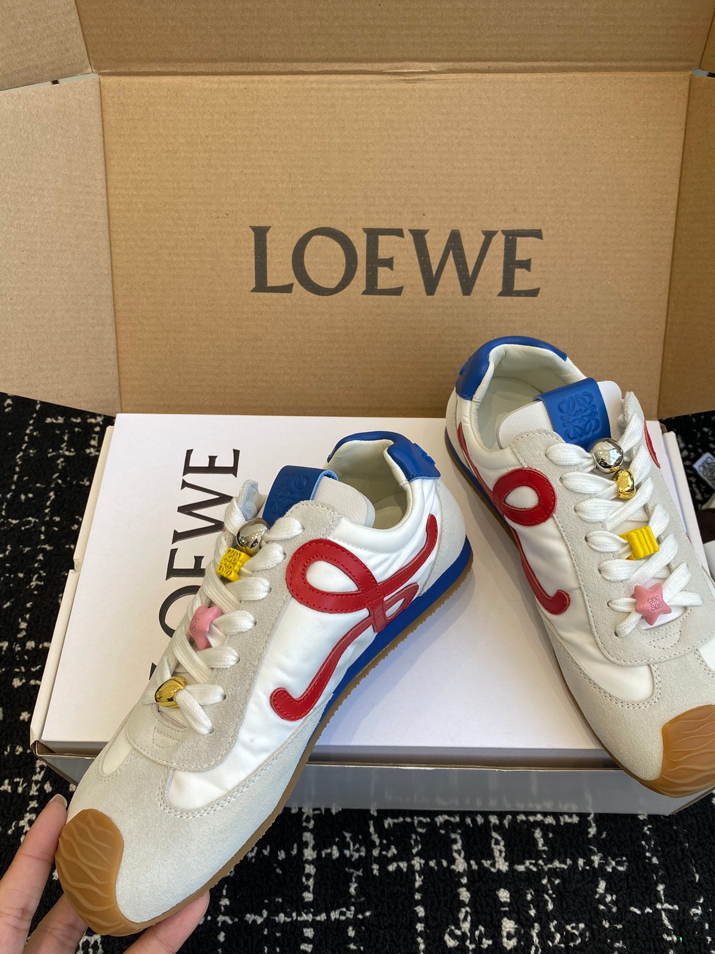 Loewe-Shoes Balletrunner ballet sneakers