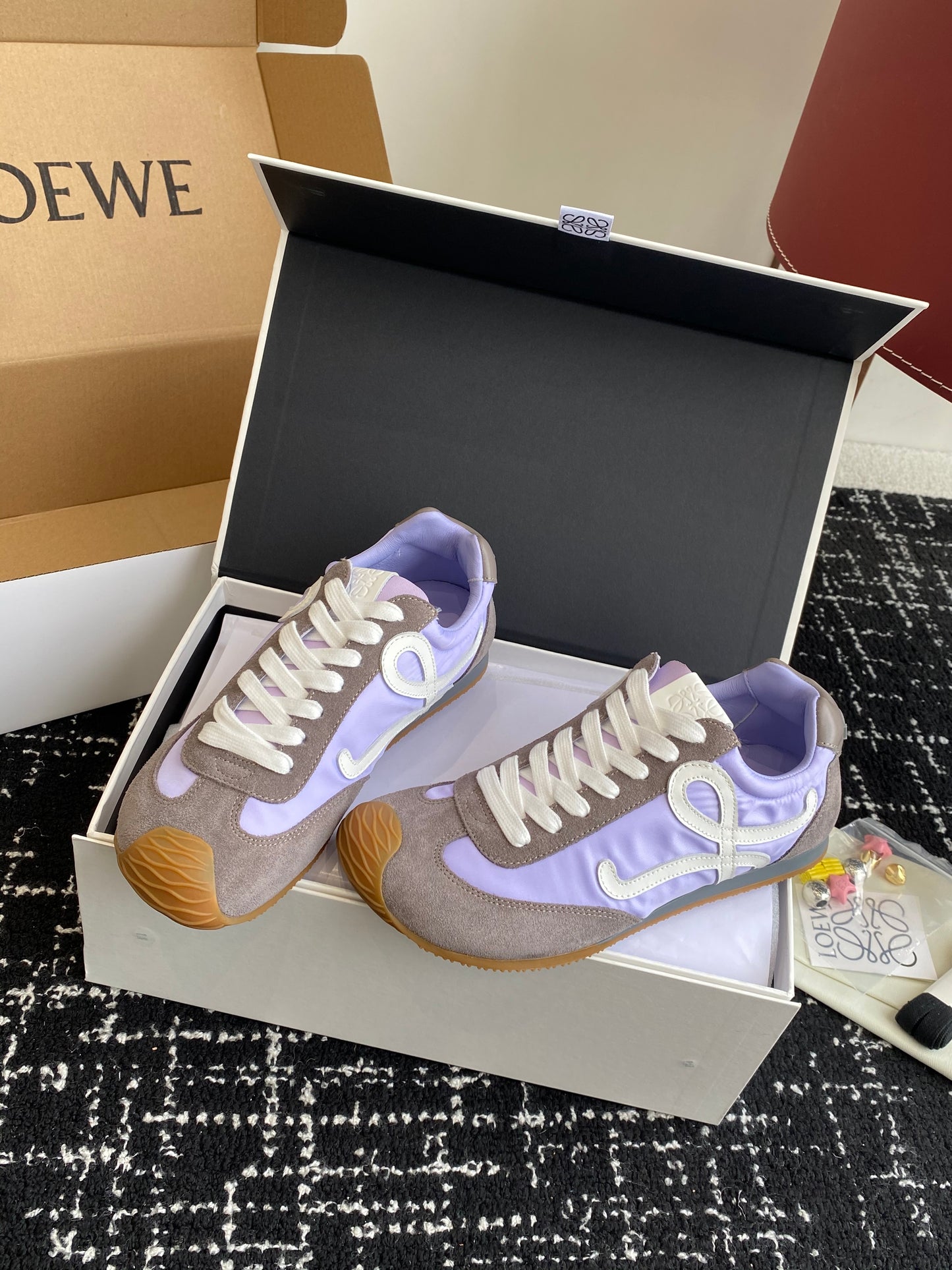 Loewe-Shoes Balletrunner ballet sneakers