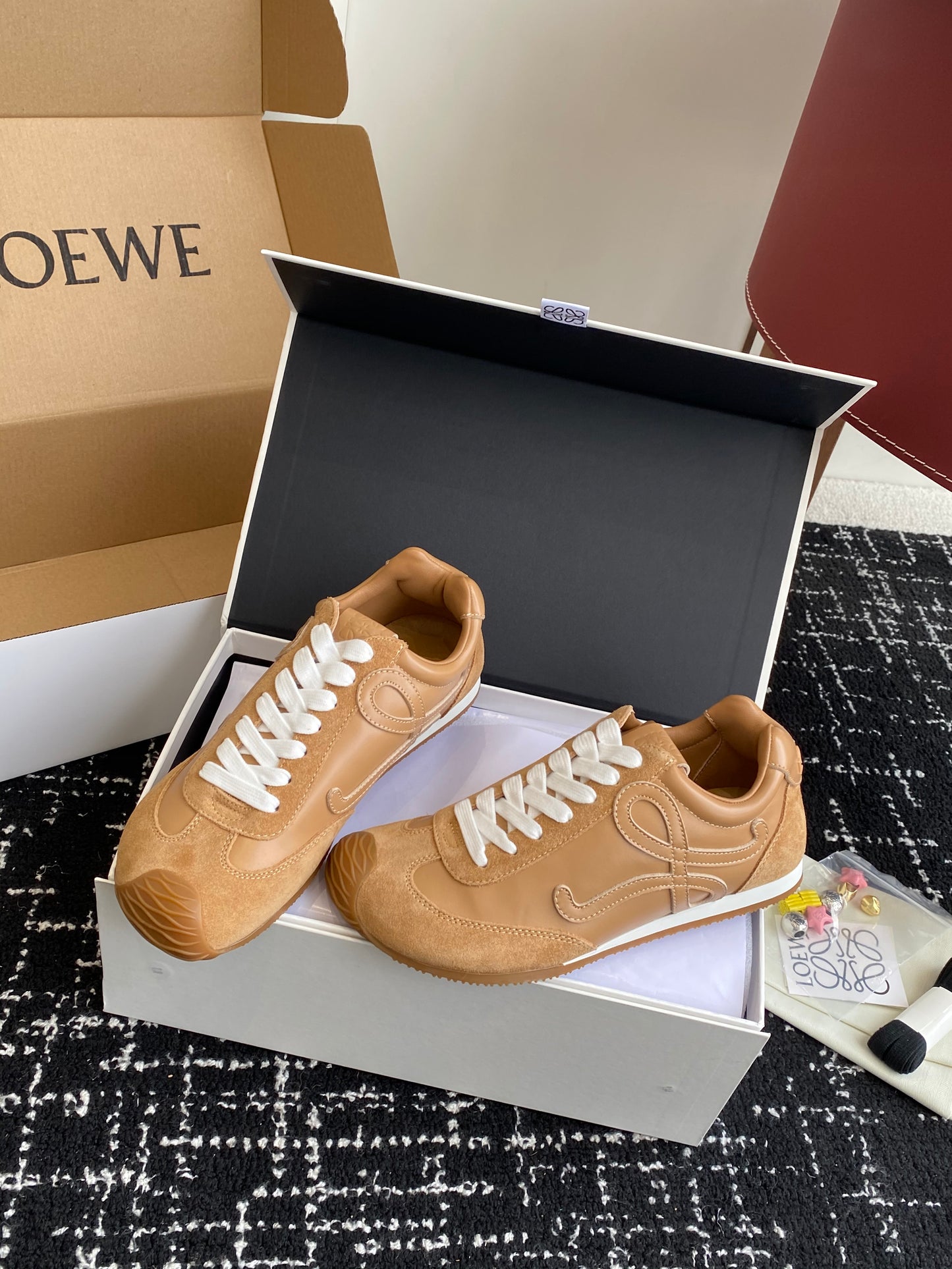 Loewe-Shoes Balletrunner ballet sneakers
