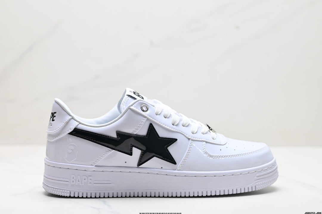 Bape-Shoes low cut casual board shoes