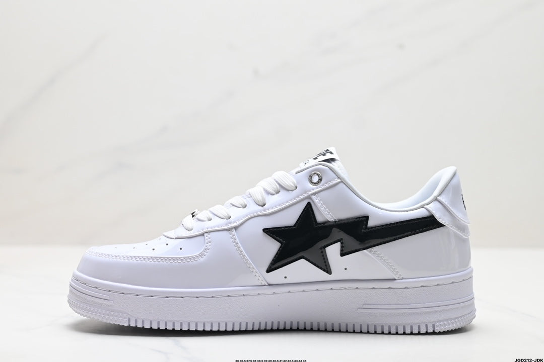 Bape-Shoes low cut casual board shoes