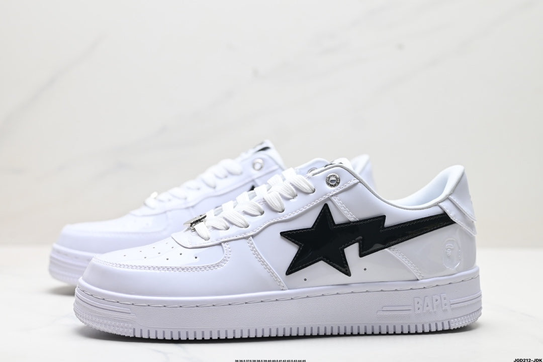 Bape-Shoes low cut casual board shoes