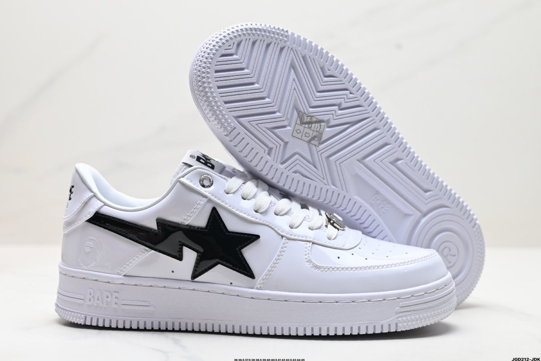 Bape-Shoes low cut casual board shoes