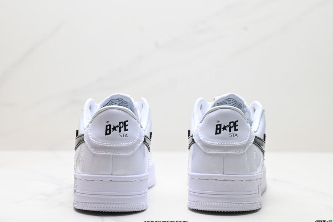 Bape-Shoes low cut casual board shoes