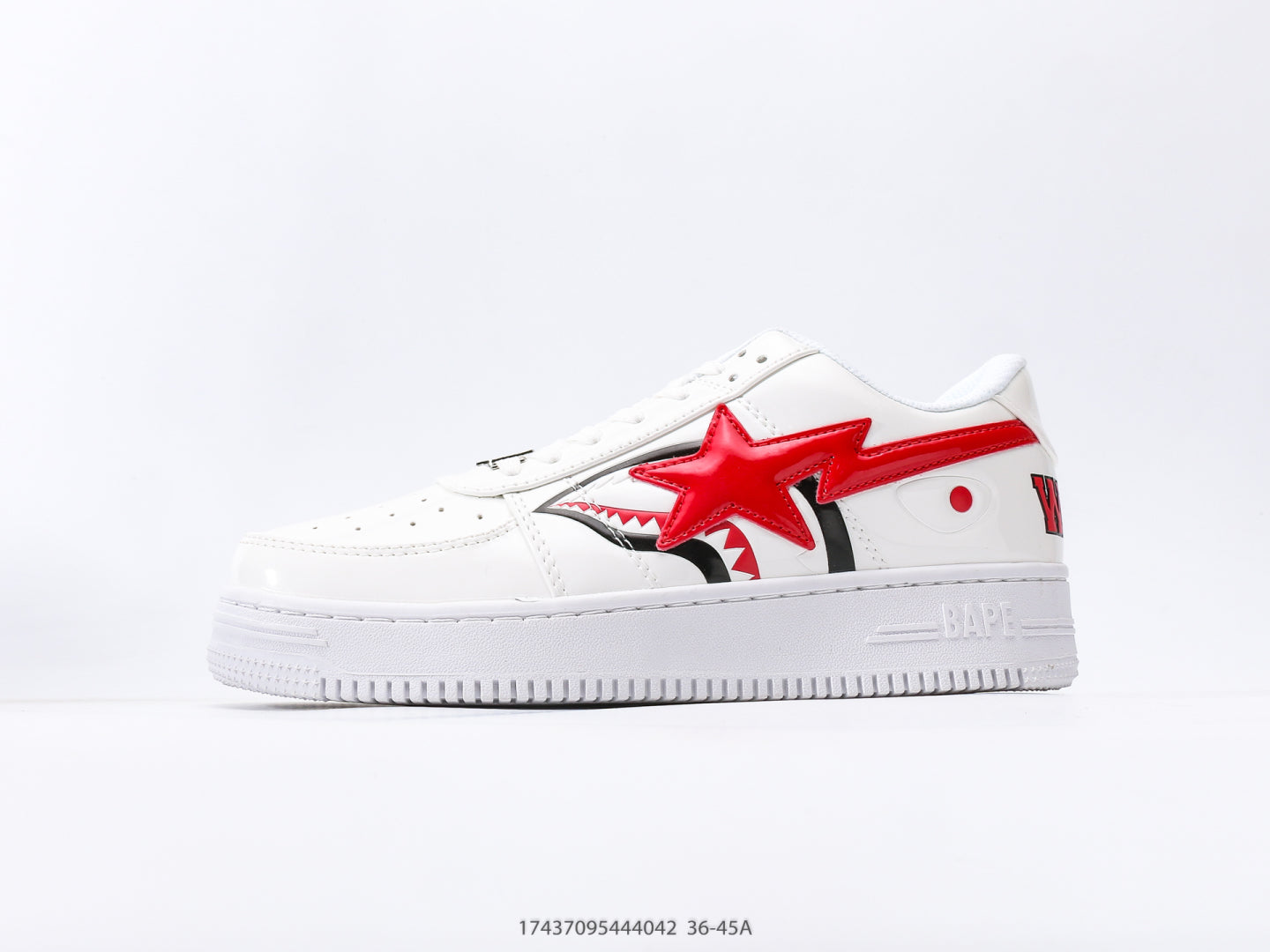 Bape-Shoes low cut casual board shoes