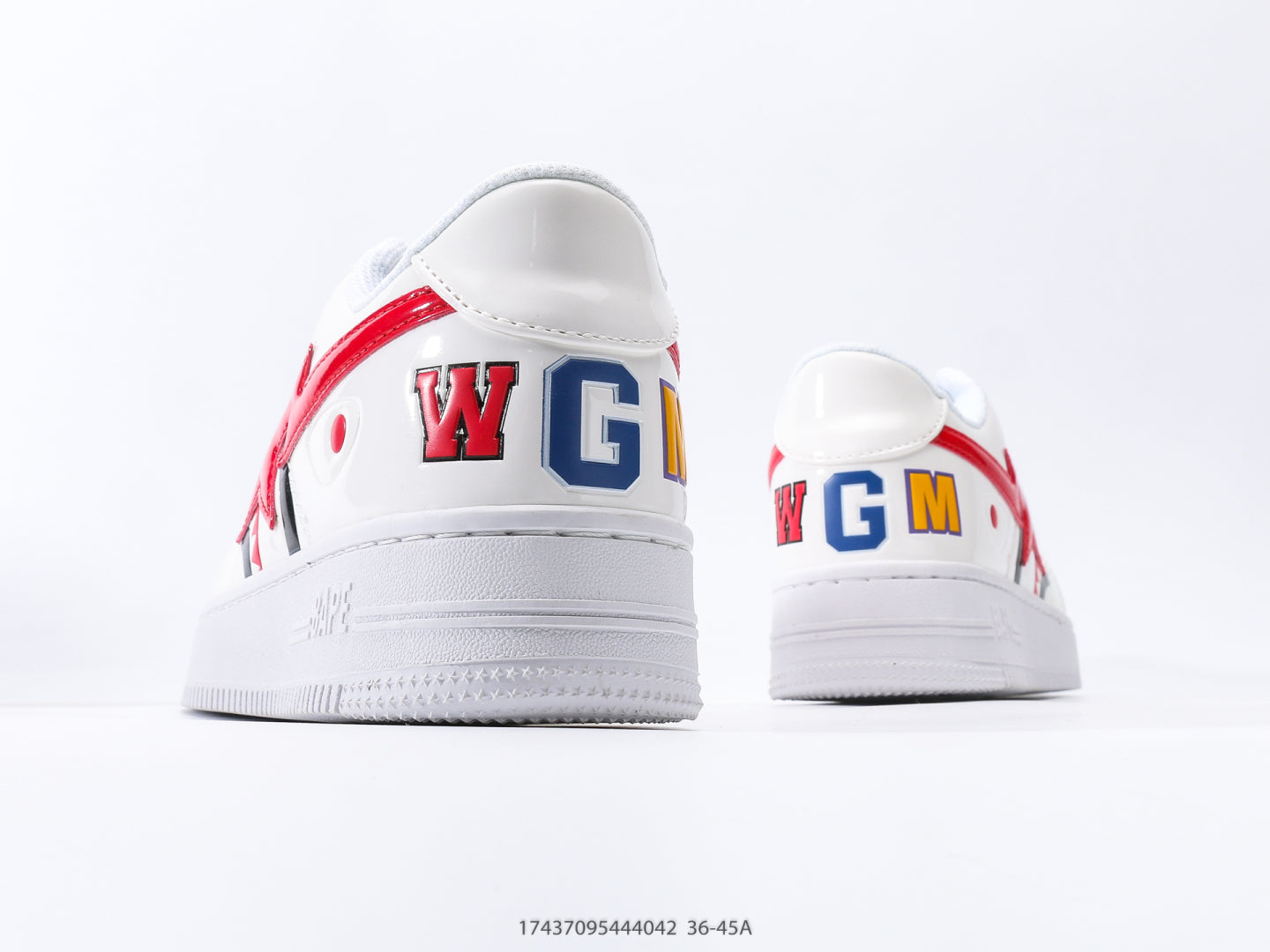 Bape-Shoes low cut casual board shoes