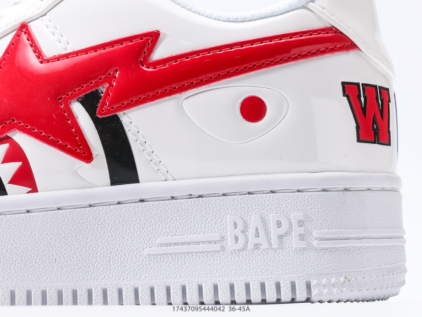 Bape-Shoes low cut casual board shoes
