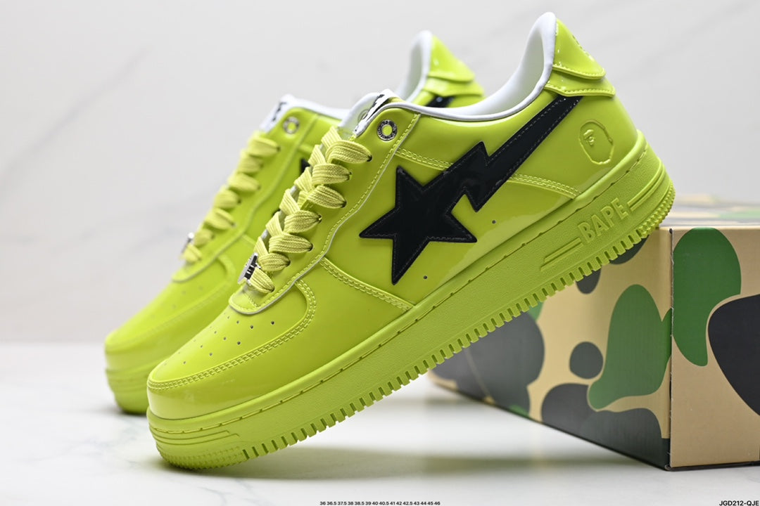 Bape-Shoes 07 Low A BATHONG APE Casual Board Shoes