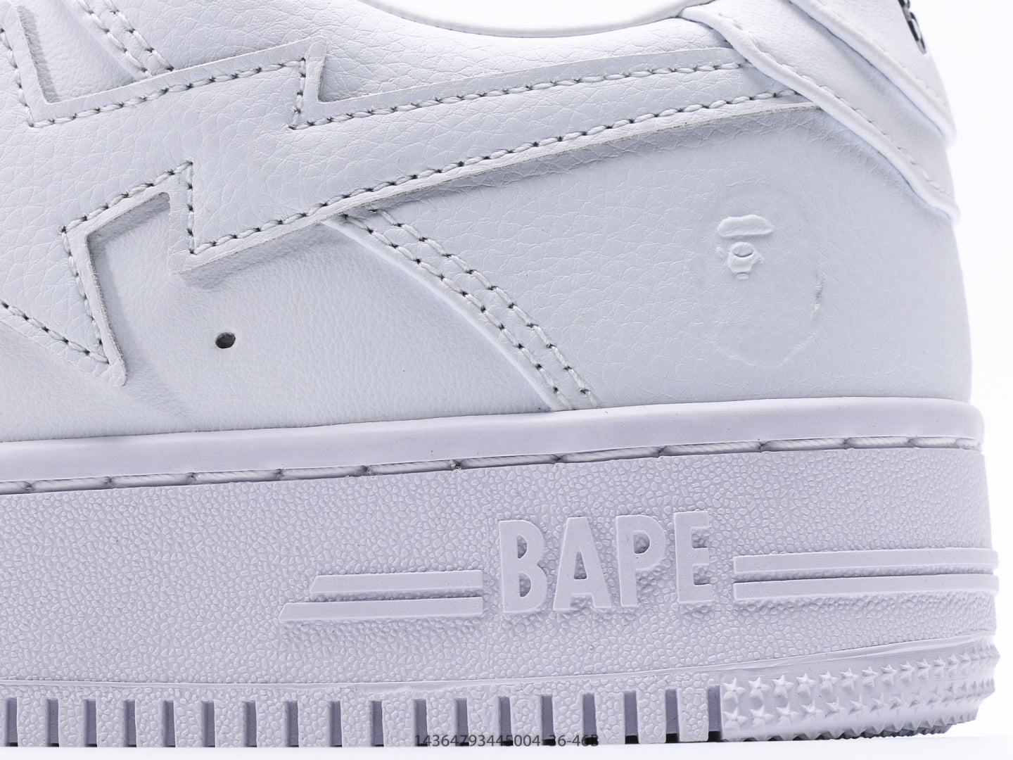 Bape-Shoes Classic Low cut Sports and Leisure Board Shoes