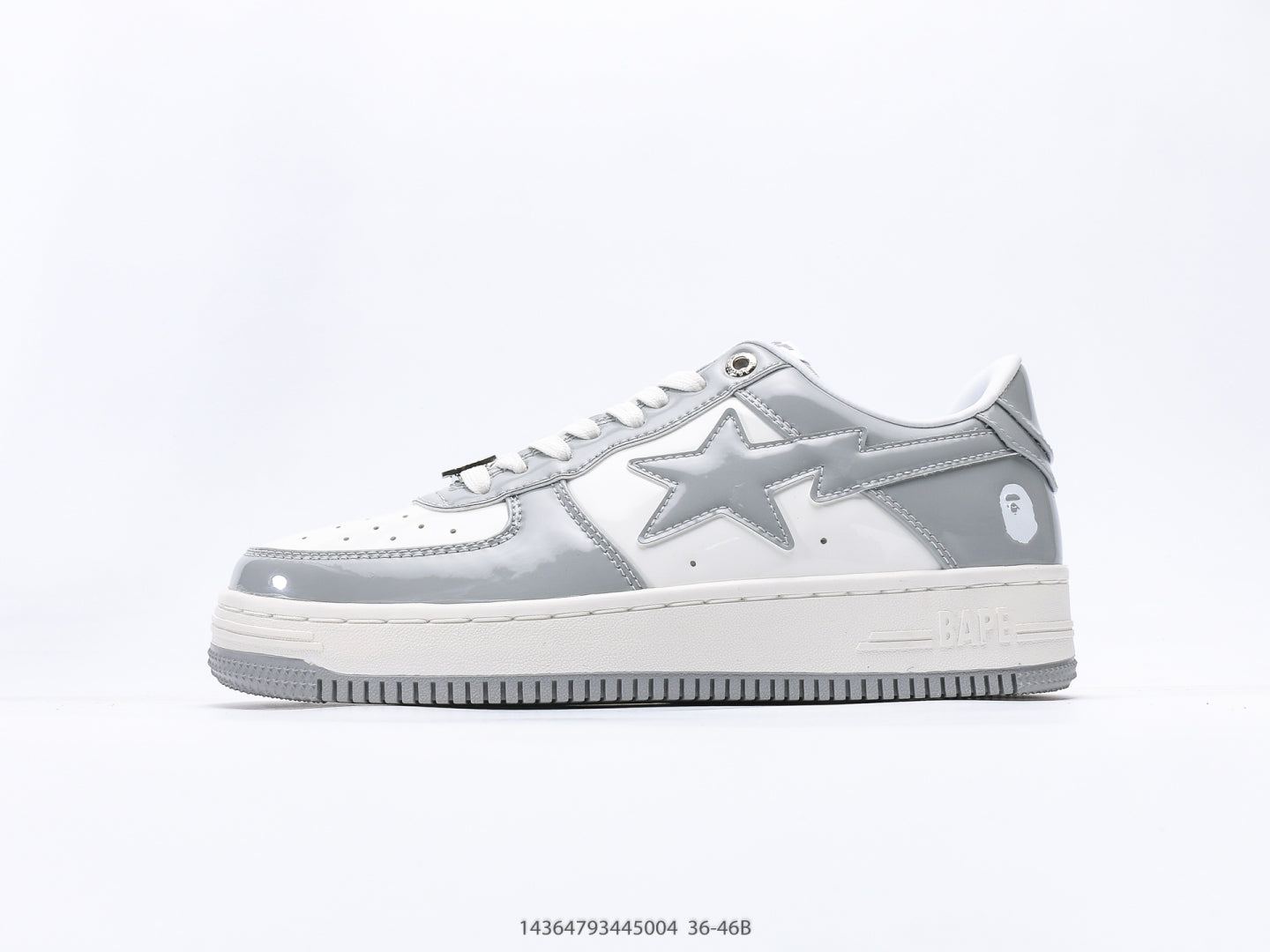 Bape-Shoes Classic Low cut Sports and Leisure Board Shoes