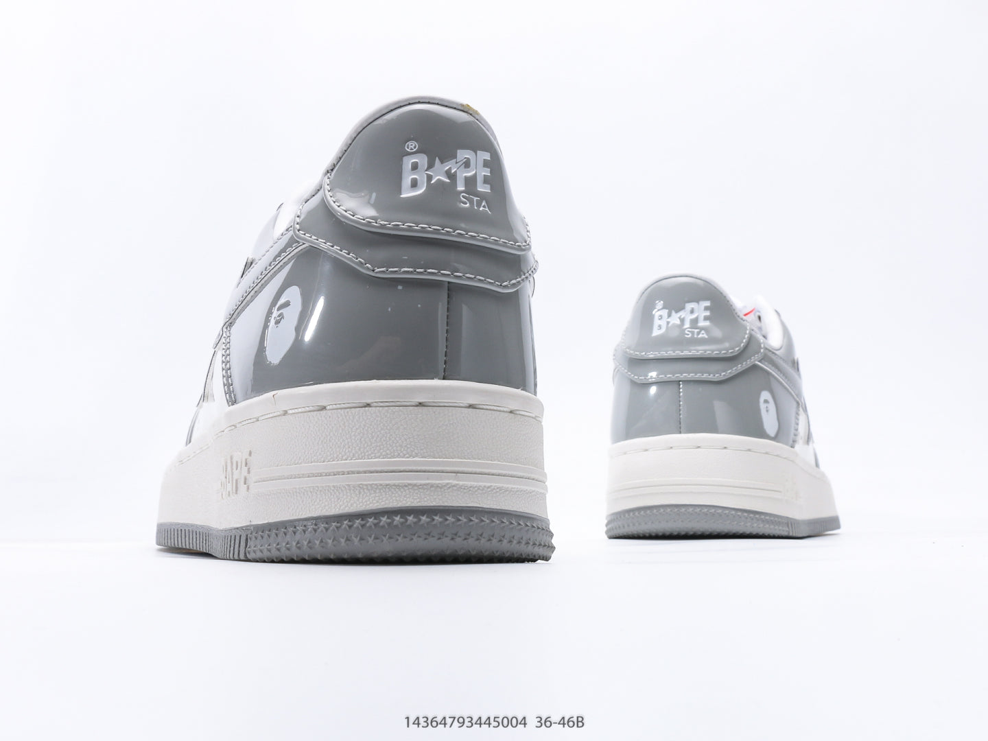 Bape-Shoes Classic Low cut Sports and Leisure Board Shoes