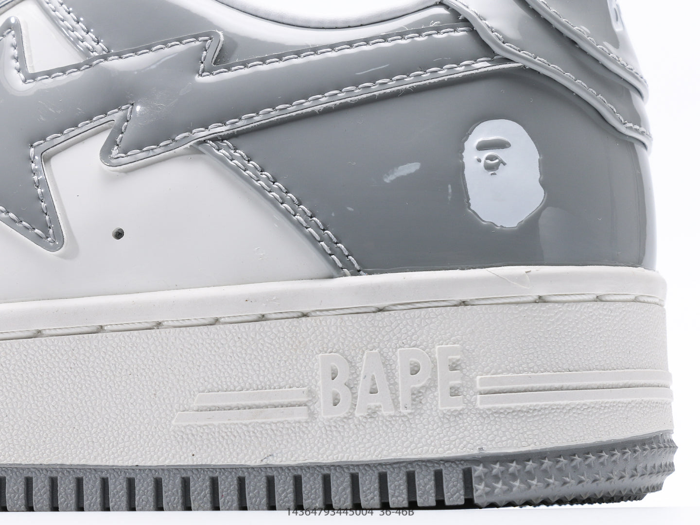 Bape-Shoes Classic Low cut Sports and Leisure Board Shoes