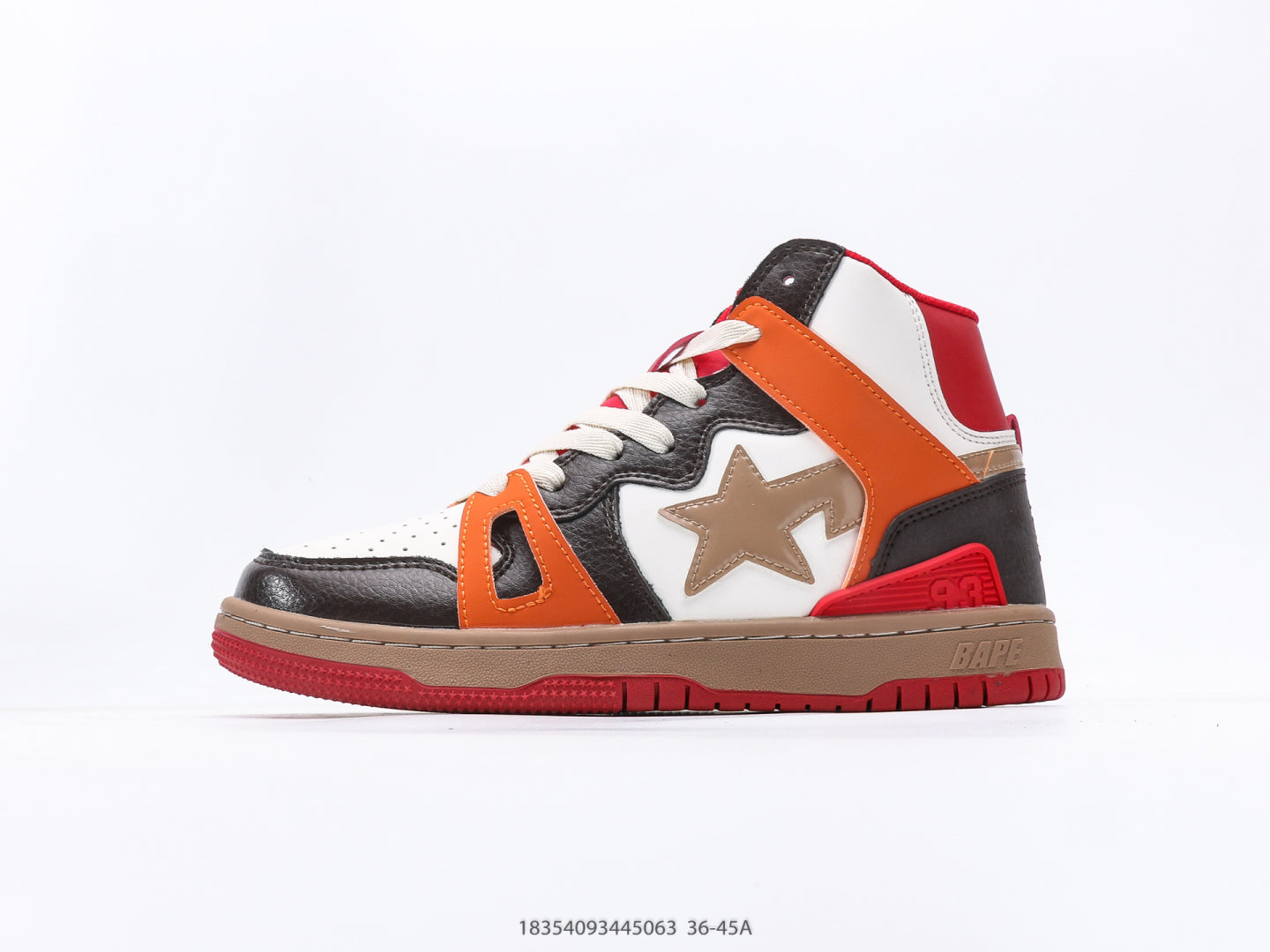 Bape-Shoes High top casual sports skateboard board shoes