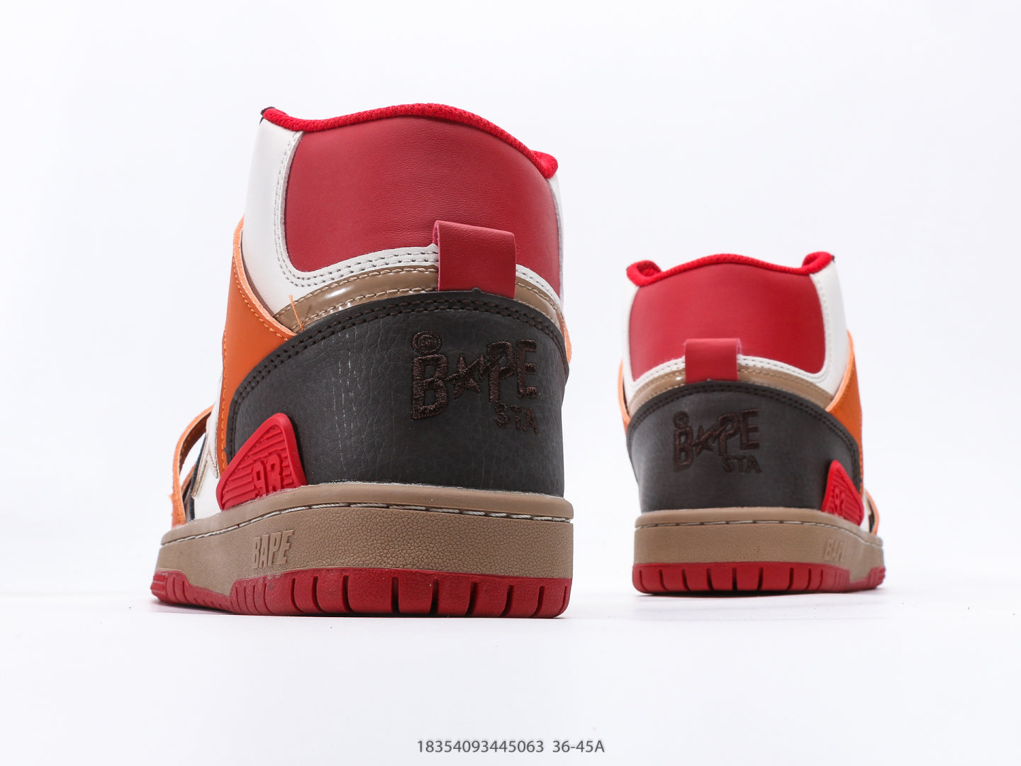 Bape-Shoes High top casual sports skateboard board shoes