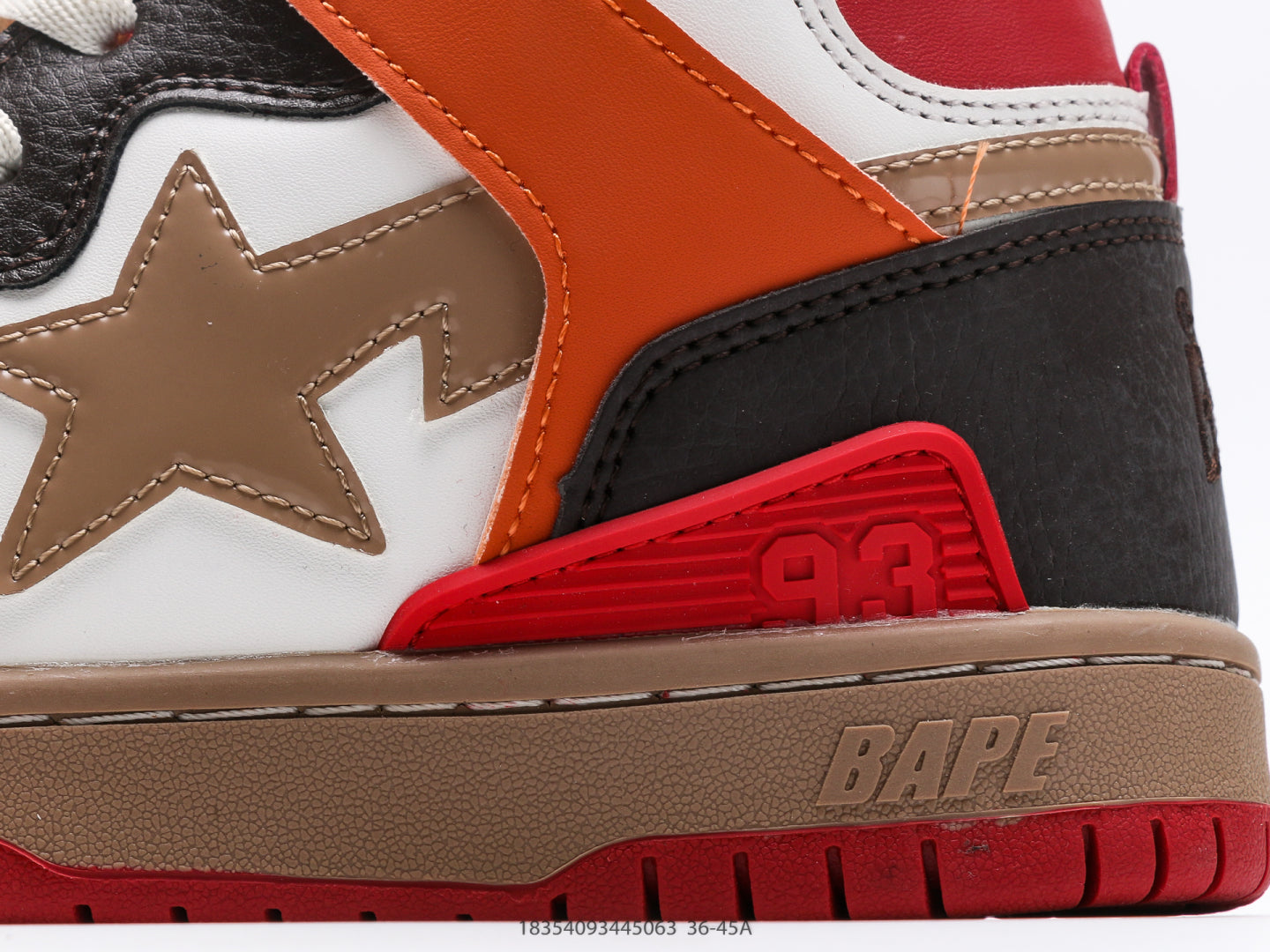 Bape-Shoes High top casual sports skateboard board shoes